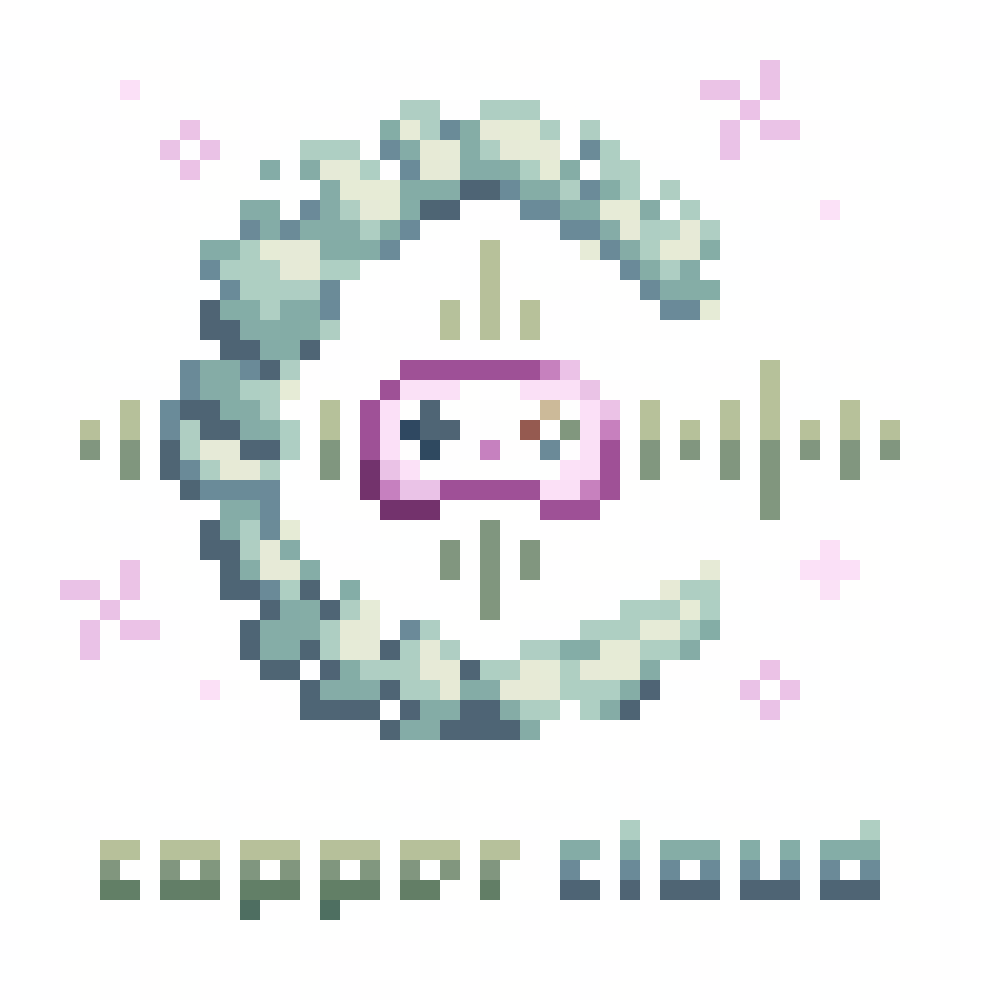 Pixel art logo with a light purple video game controller in the center, surrounded by a moon shape with stars and pink sparkles, and the text "support club" at the bottom.