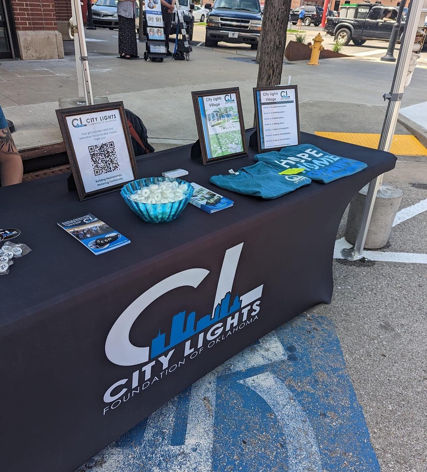 We are at Mayfest and would love to meet you!

Learn about:
- Our Night Light Tulsa outreach events
- Housing Stability services provided for those we house.
- Mobile Outreach services during extreme weather
- City Lights Village where we will be lif