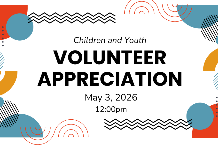 Children & Youth Volunteer Appreciation