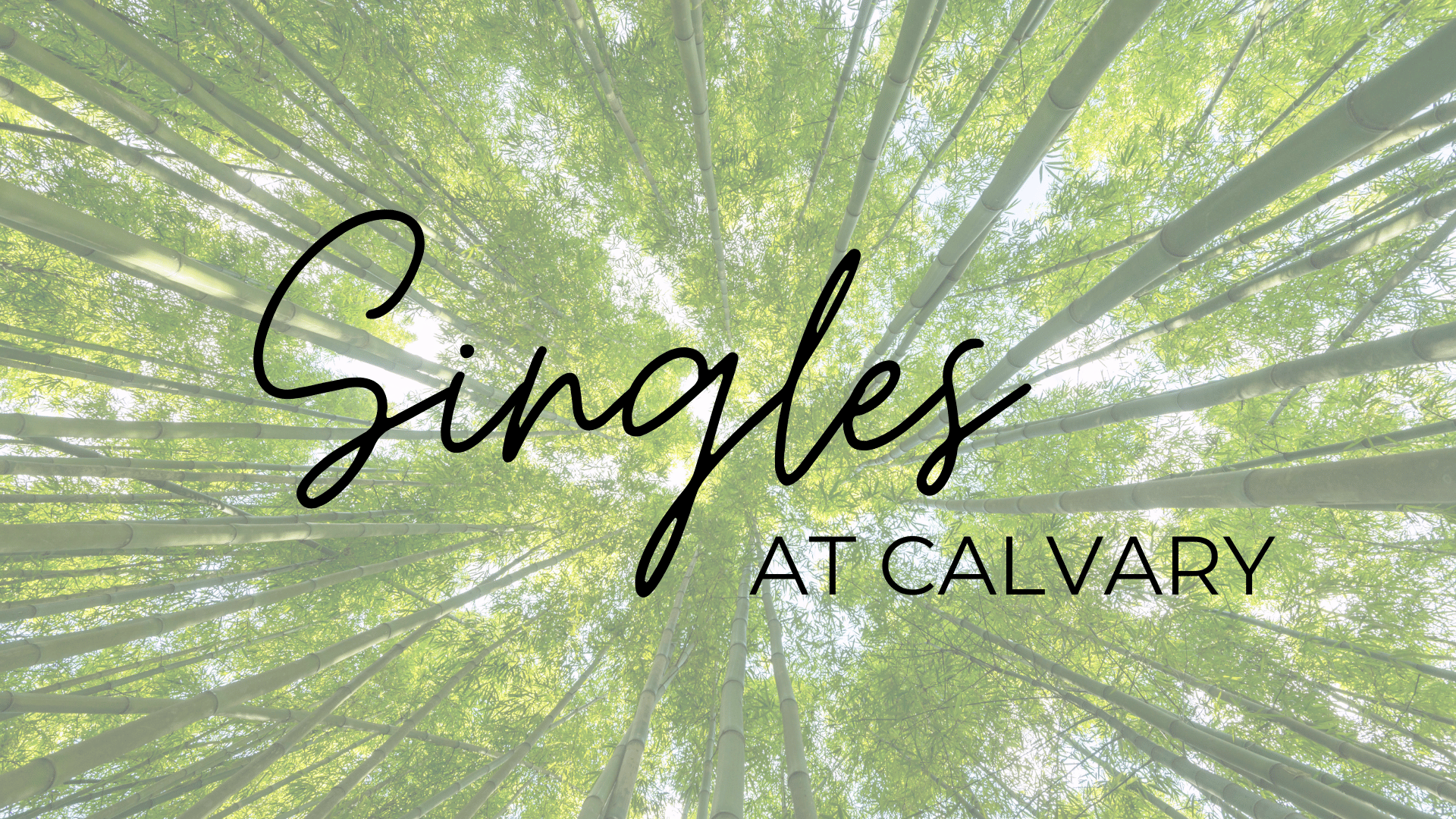 Singles at Calvary