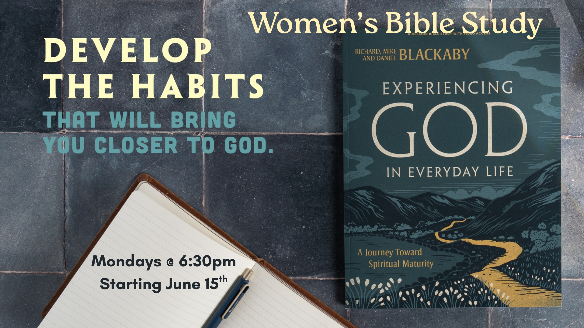 Experiencing God (Women's Bible Study) Begins