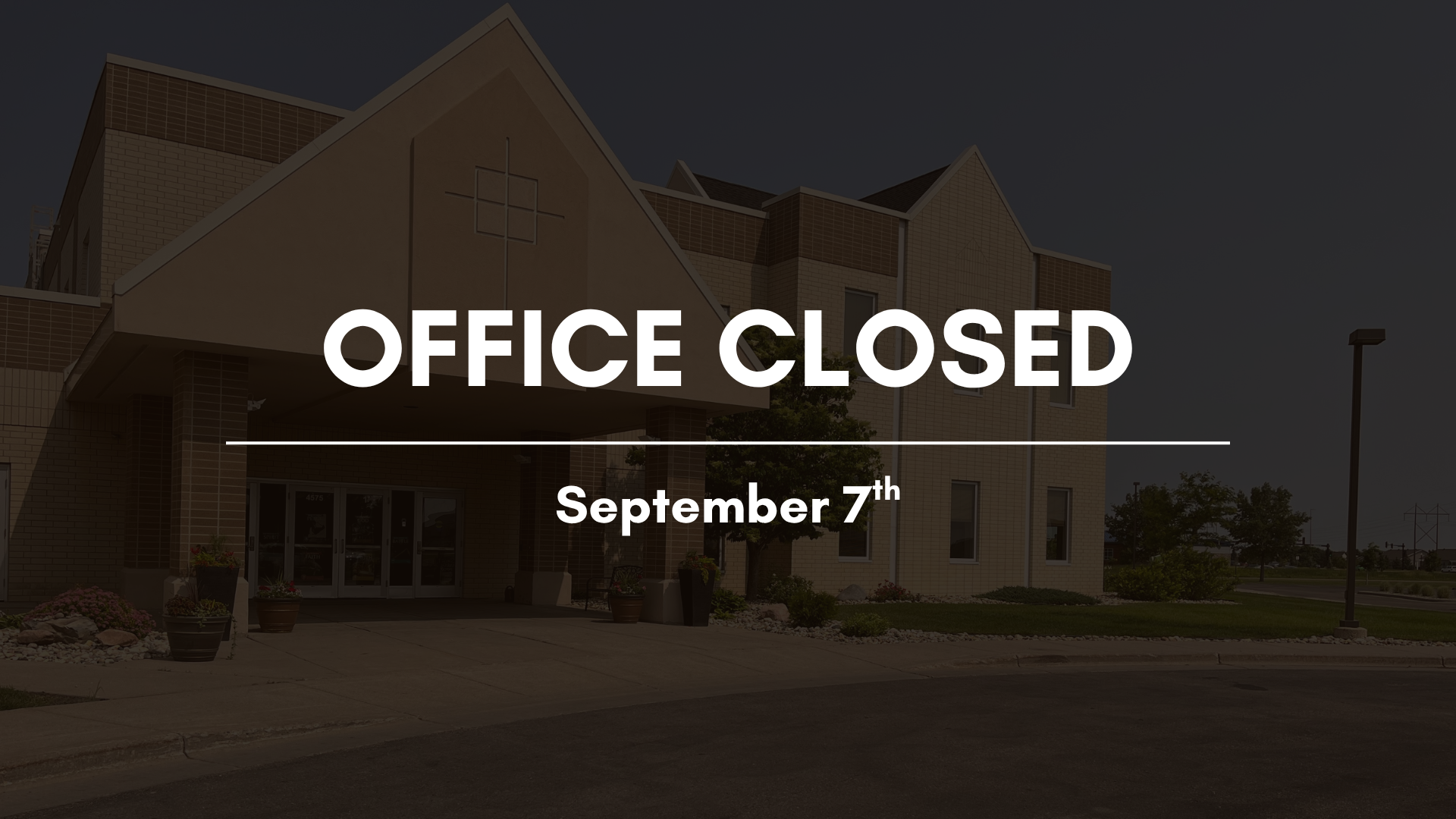 Office Closed (Labor Day)