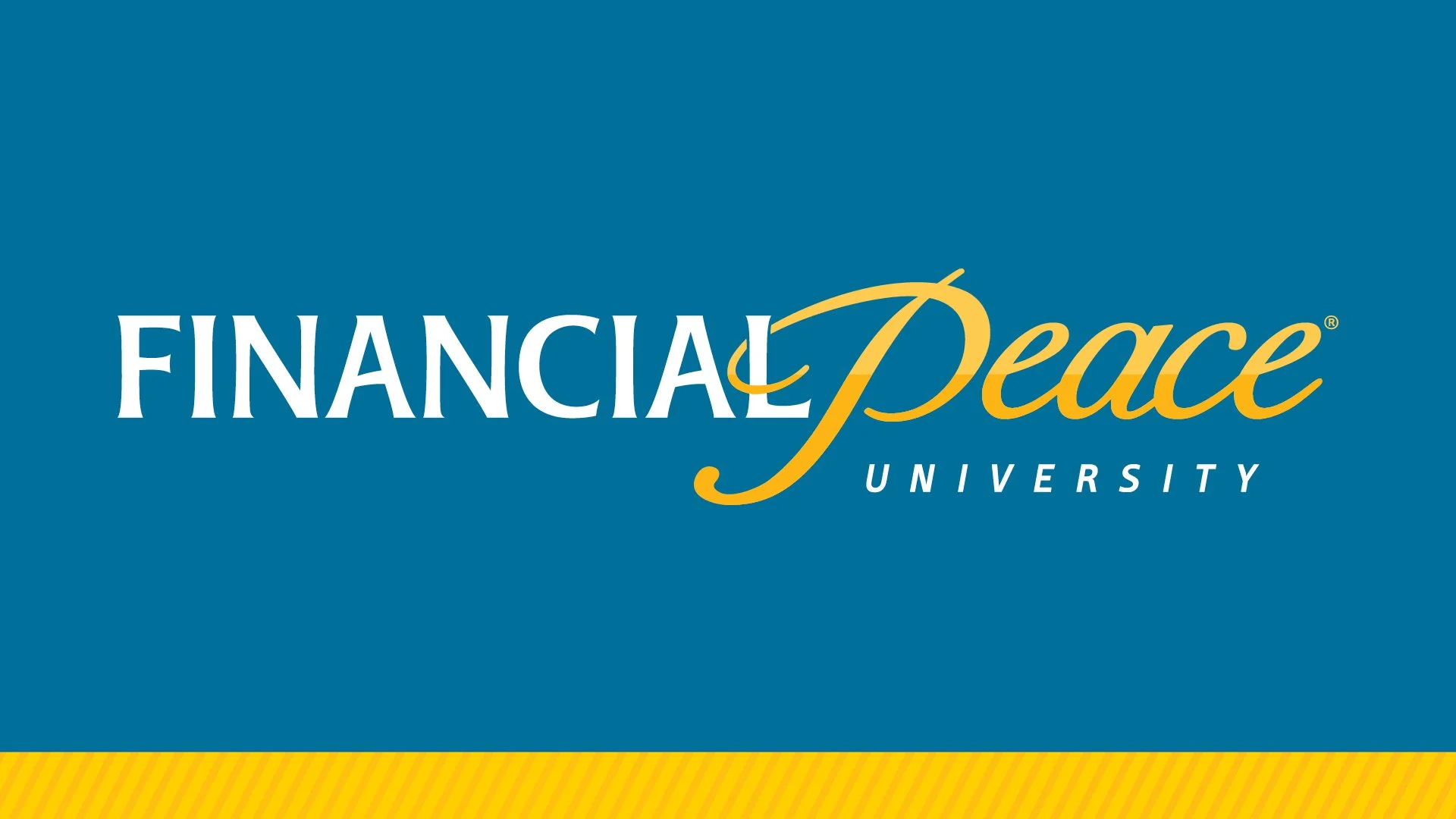 Financial Peace Begins