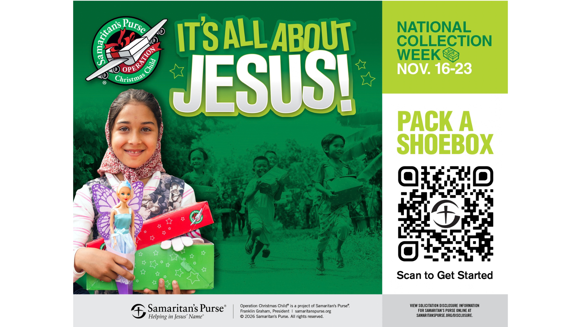 Operation Christmas Child - Shoebox Collection