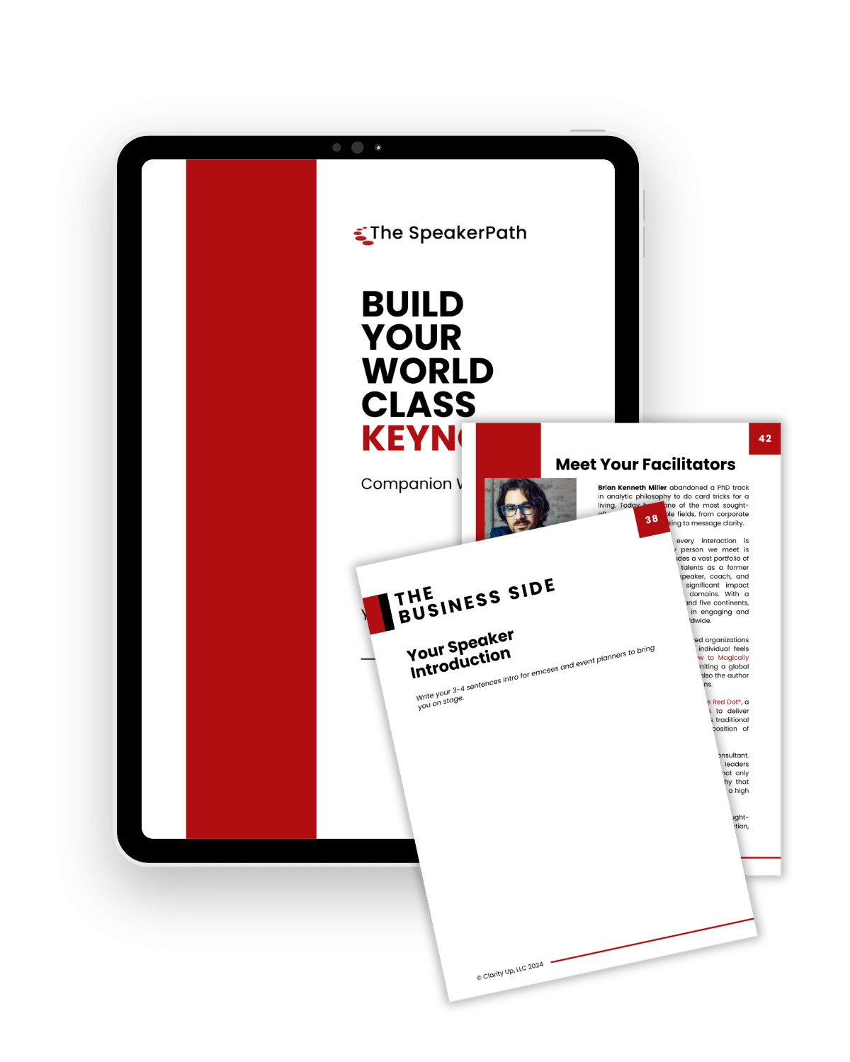 Build Your World Class Keynote Speech Sold-out — Clarity Up | Brian ...