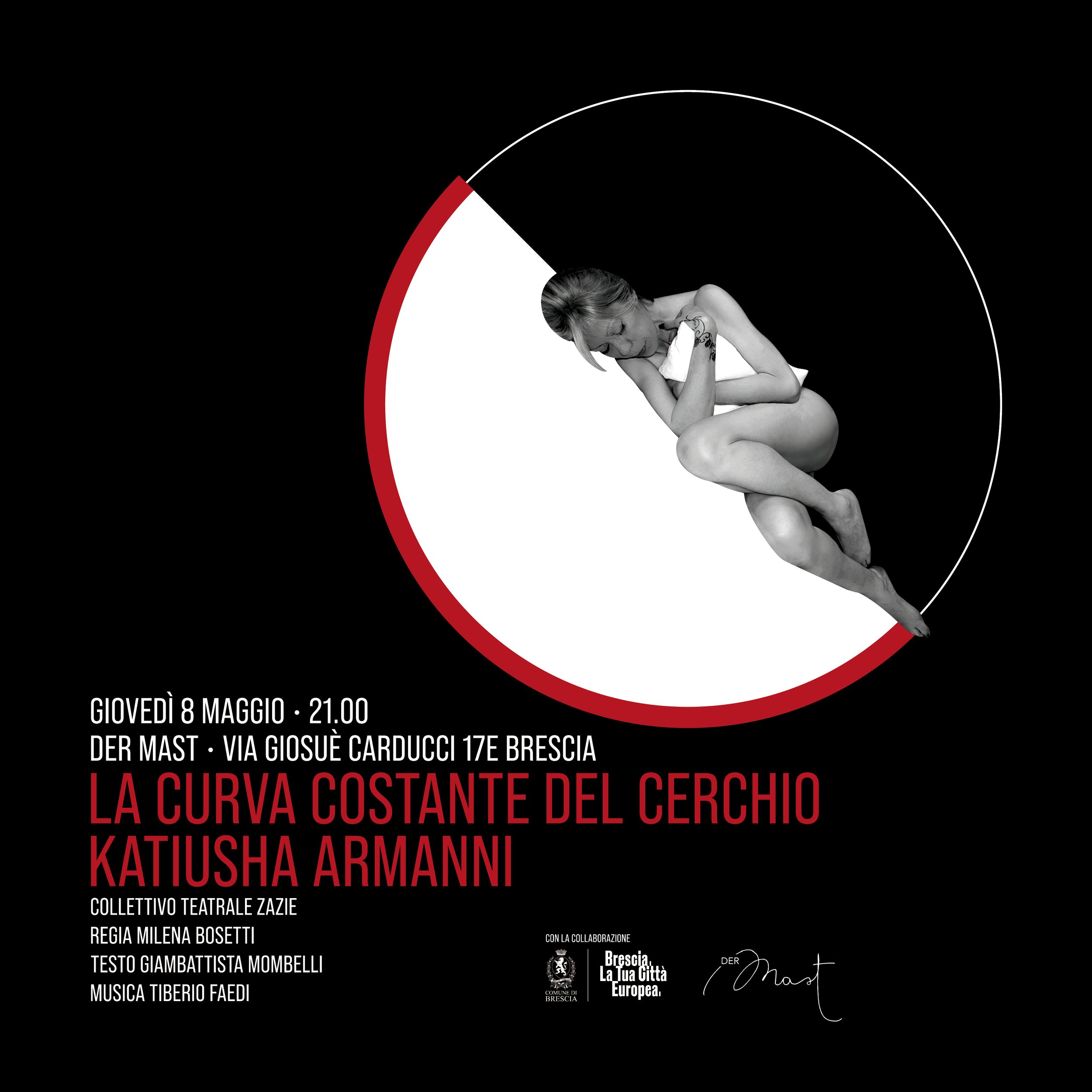 SPETTACOLO TEATRALE | LA CURVA COSTANTE DEL CERCHIO KATIUSHA ARMANNI