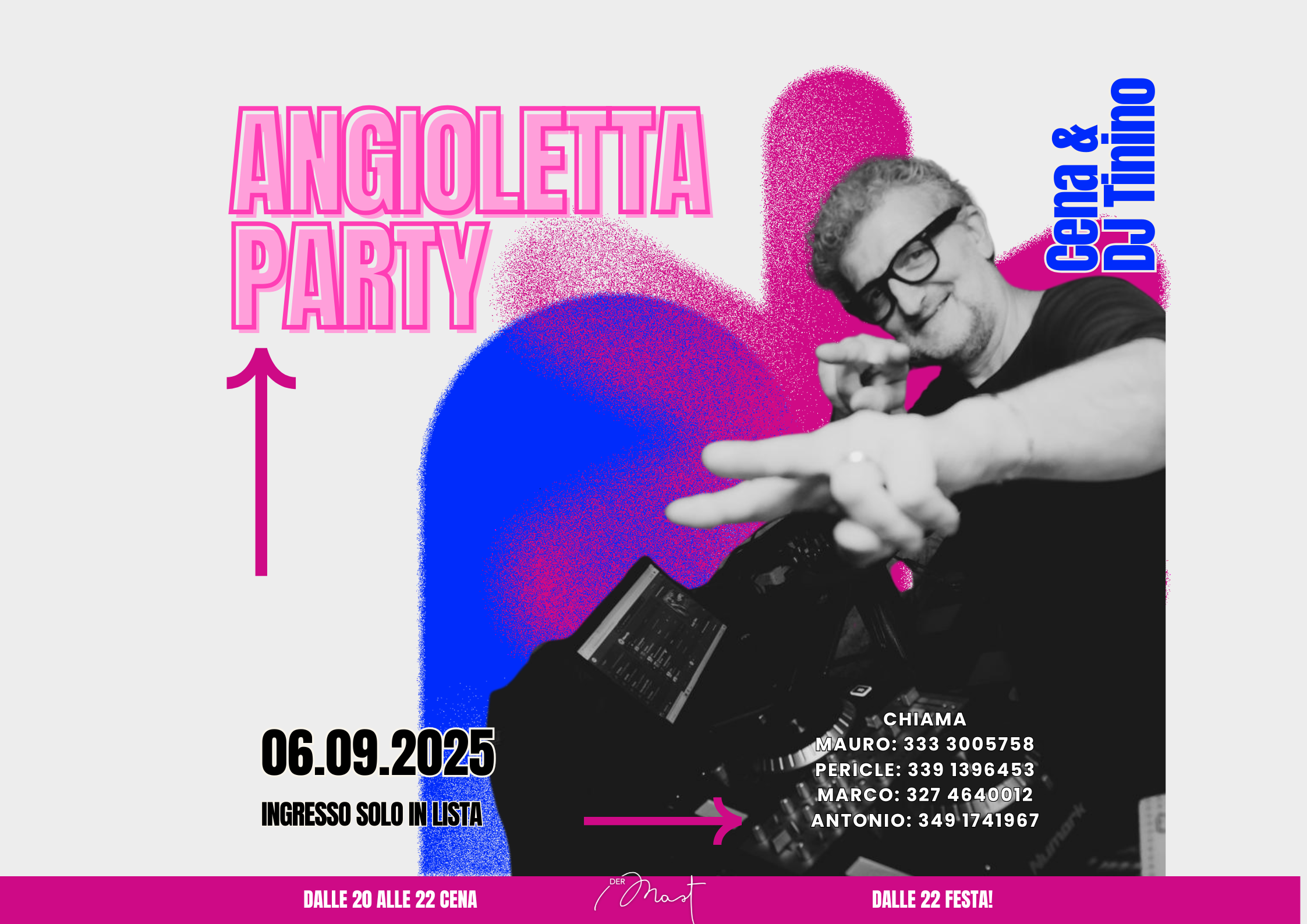 FESTA PRIVATA | ANGIOLETTA PARTY