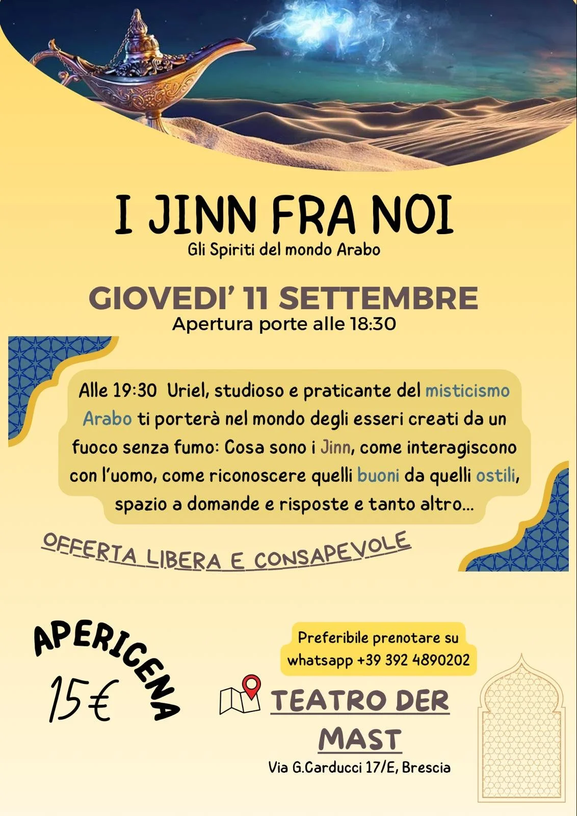 I JINN FRA NOI | GLI SPIRITI DEL MONDO ARABO