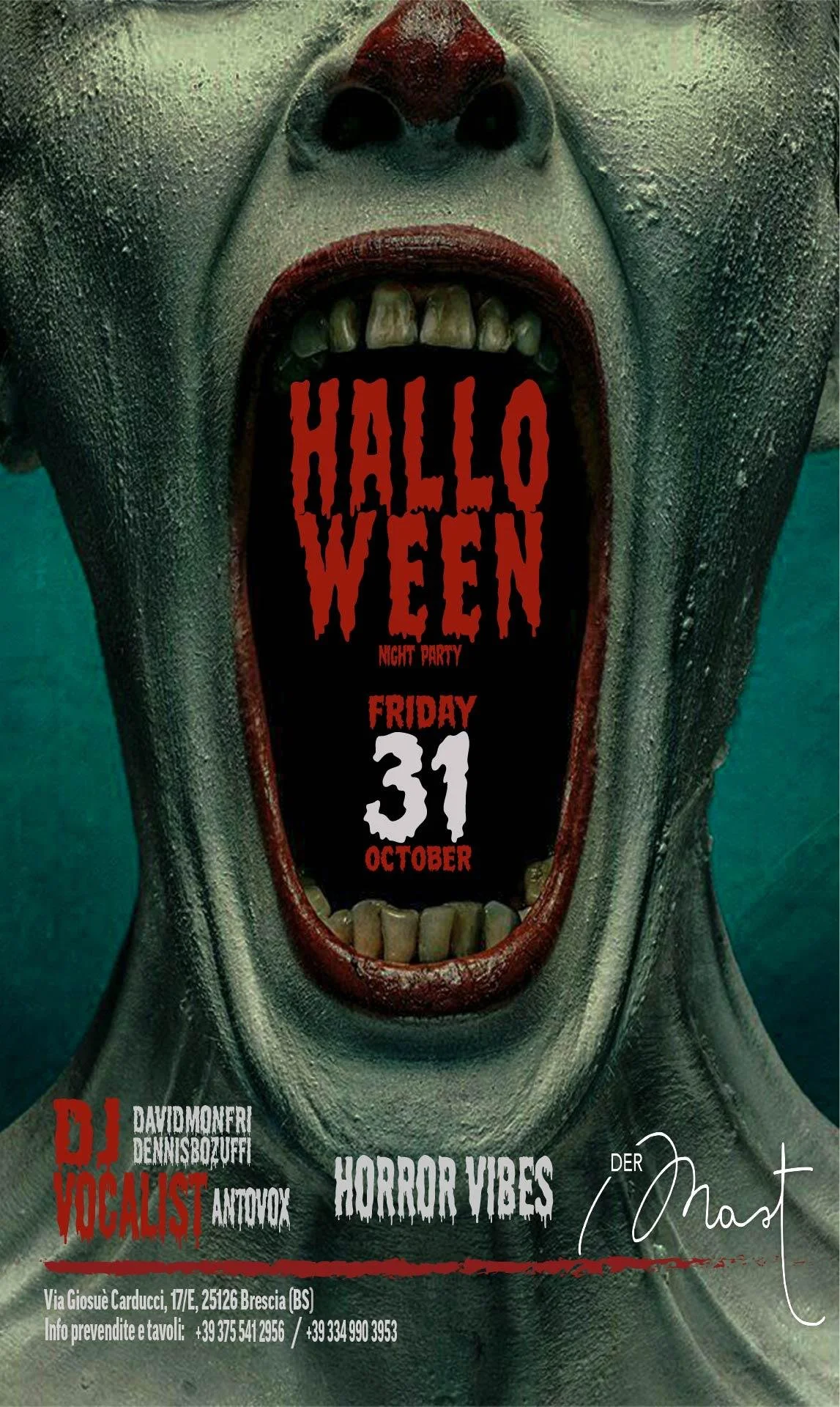 HORROR VIBES | HALLOWEEN NIGHT PARTY