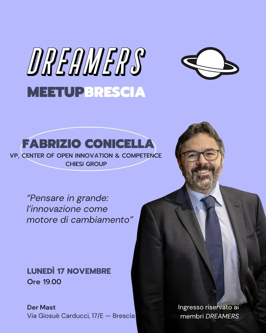 EVENTO DI NETWORKING | DREAMERS MEETUP BRESCIA