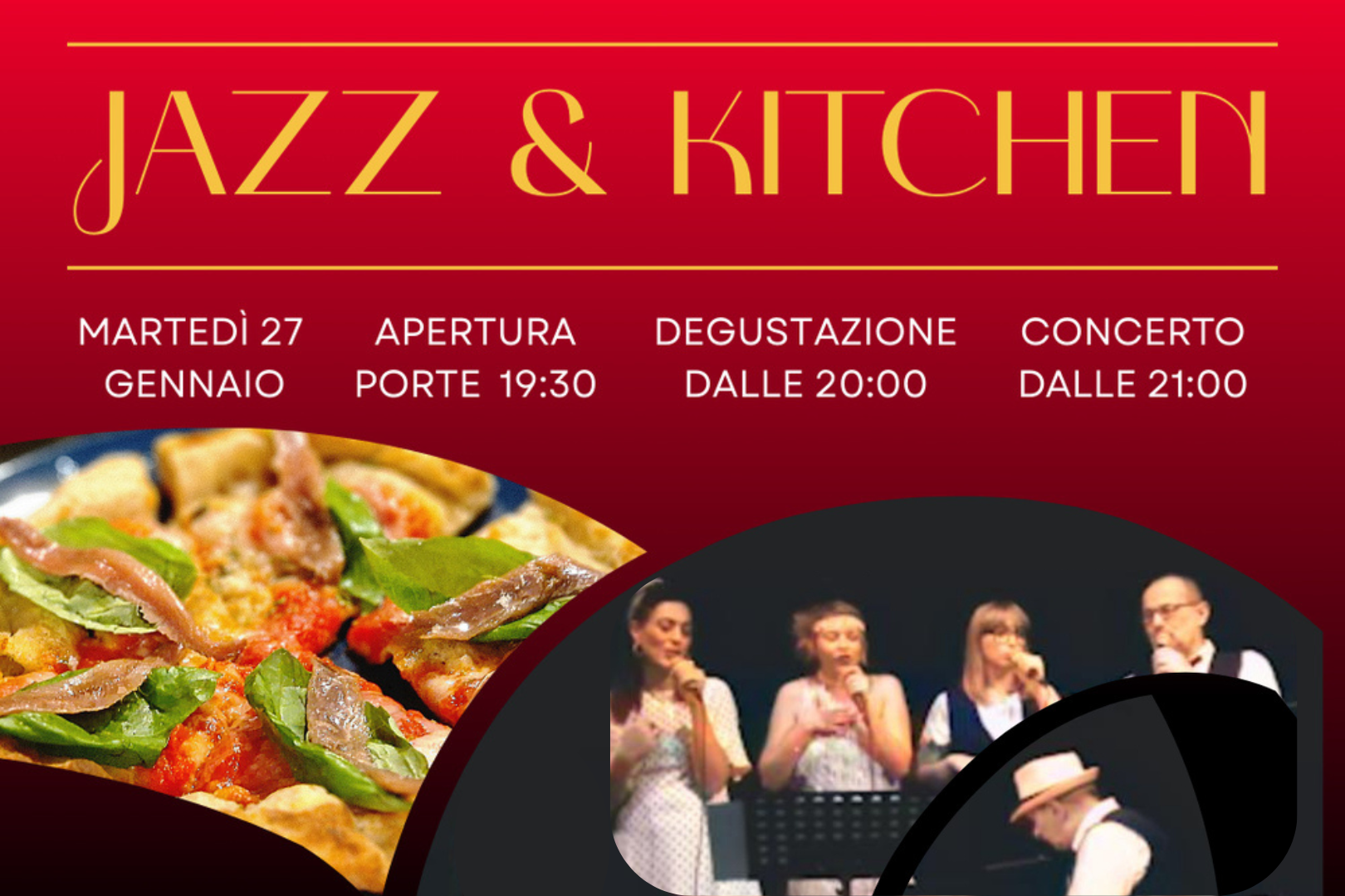 JAZZ AND KITCHEN | EVENTO ARTISTICO GASTRONOMICO