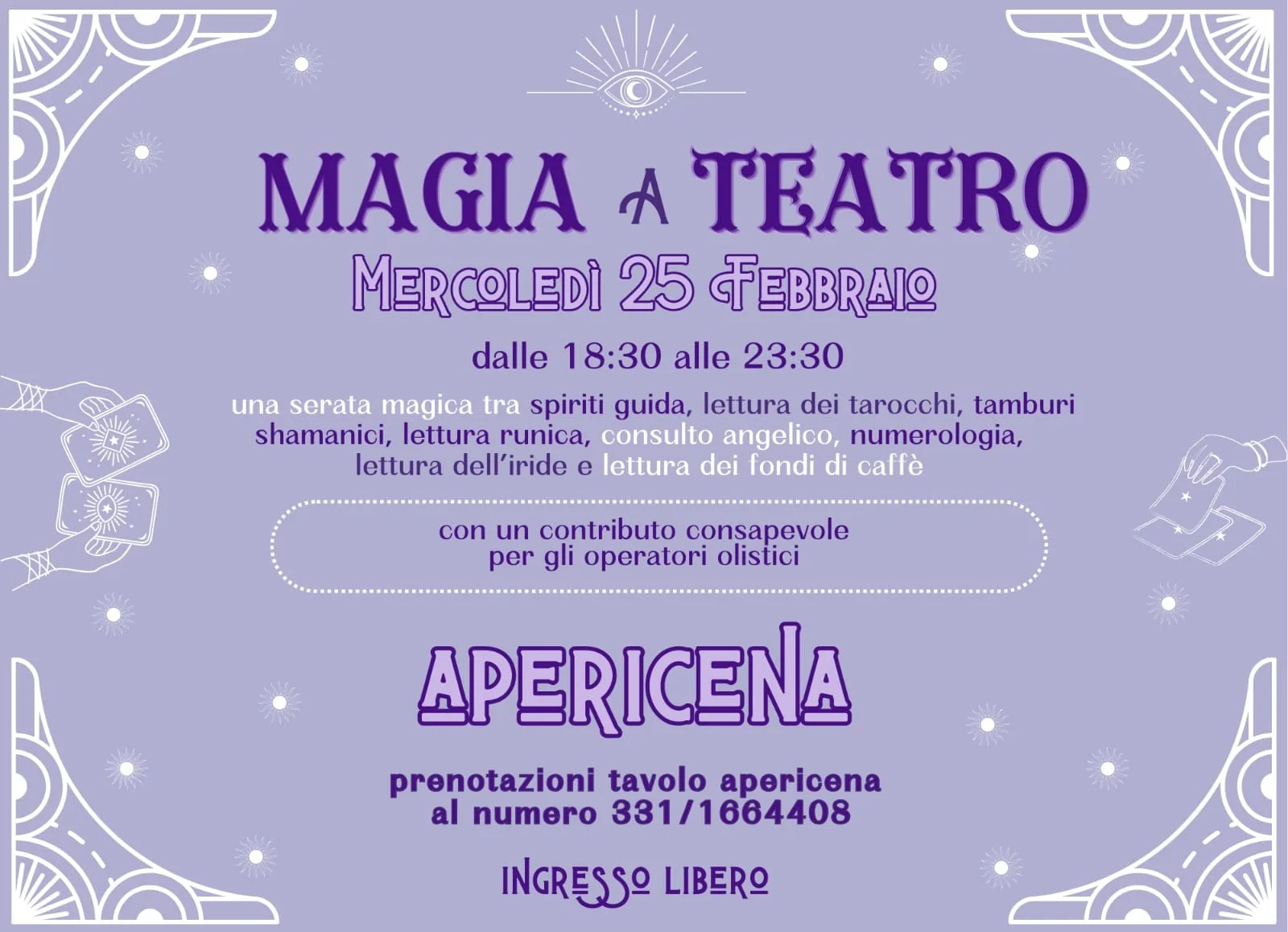 SERATA MISTICA | MAGIA A TEATRO (Copia)