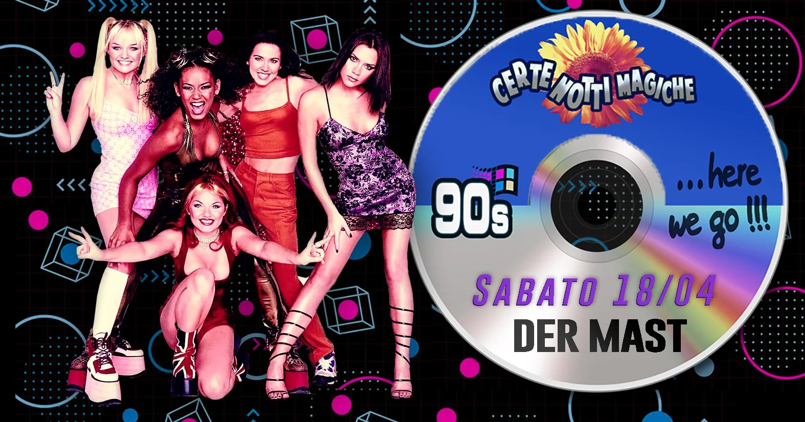 CERTE NOTTI MAGICHE | PARTY ANNI ‘90