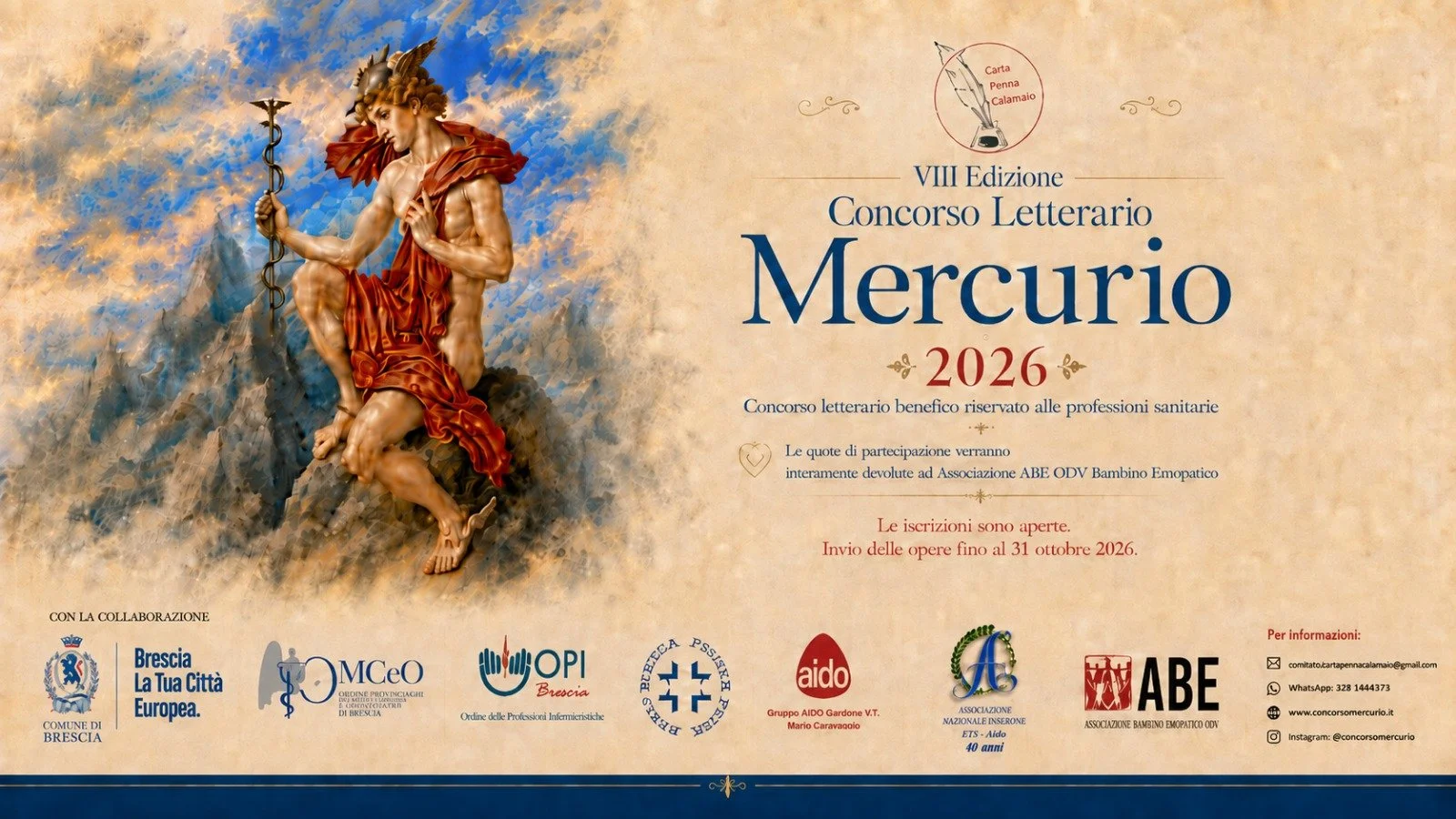 CONCORSO MERCURIO | PREMIO LETTERARIO