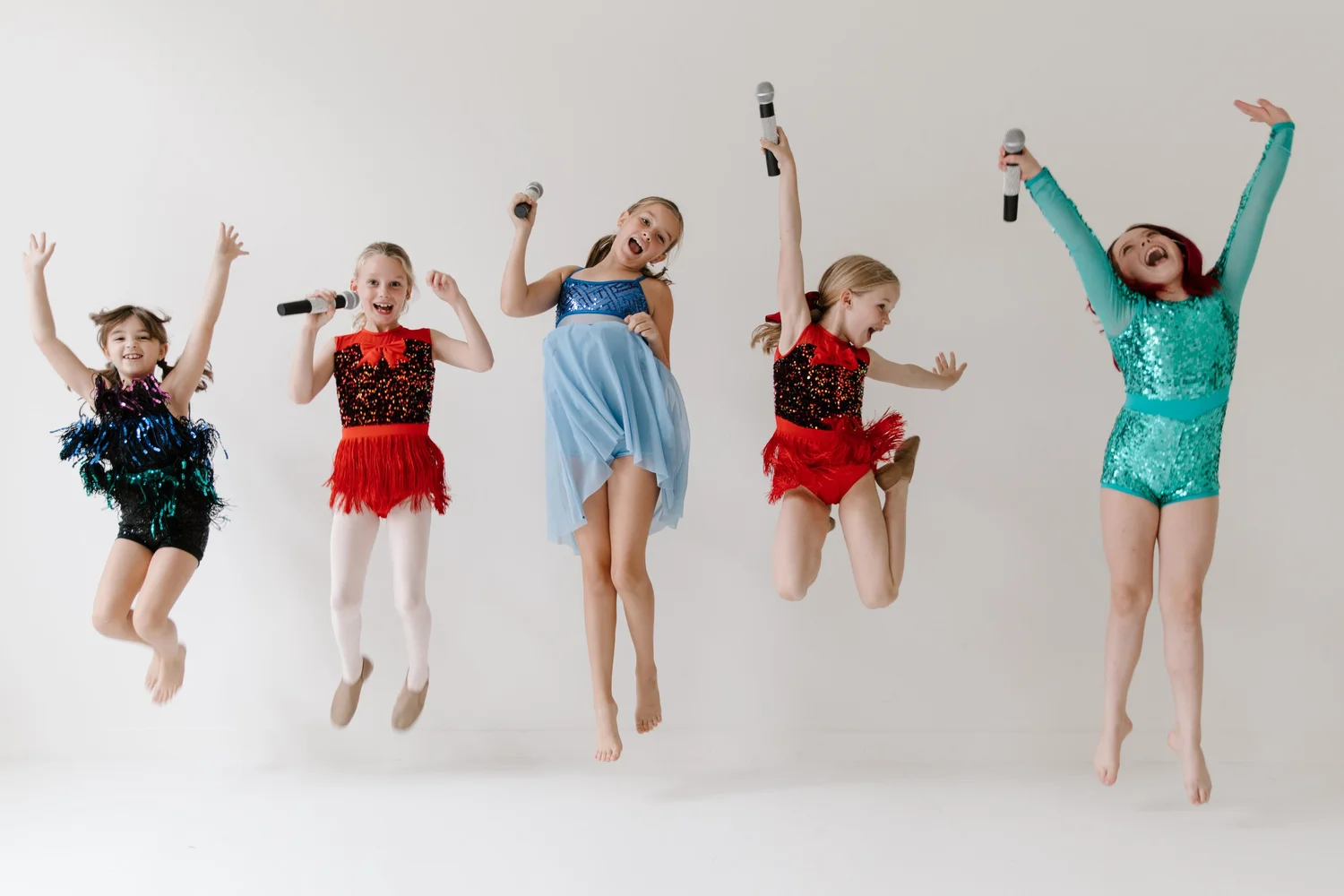 Kids dancing together at a Neighborhood Ballet event