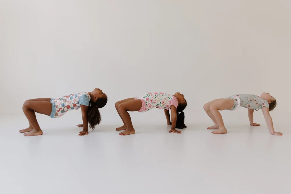 Little dancers in class at Neighborhood Ballet