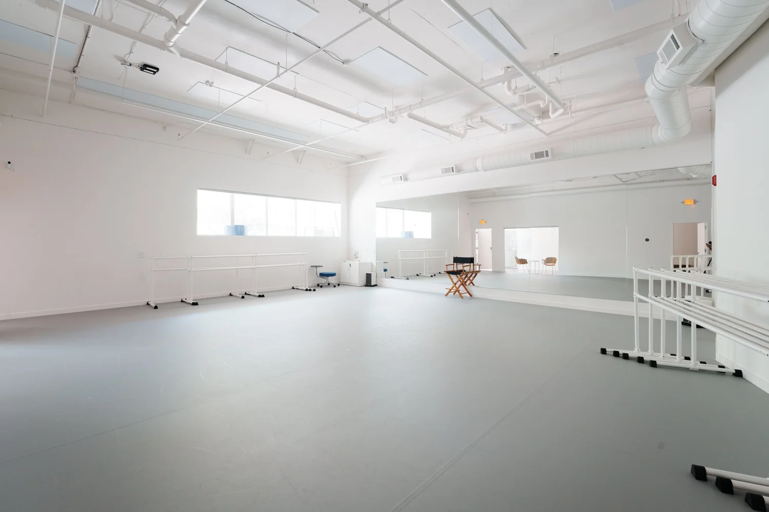 Inside the Neighborhood Ballet studio in Grant Park