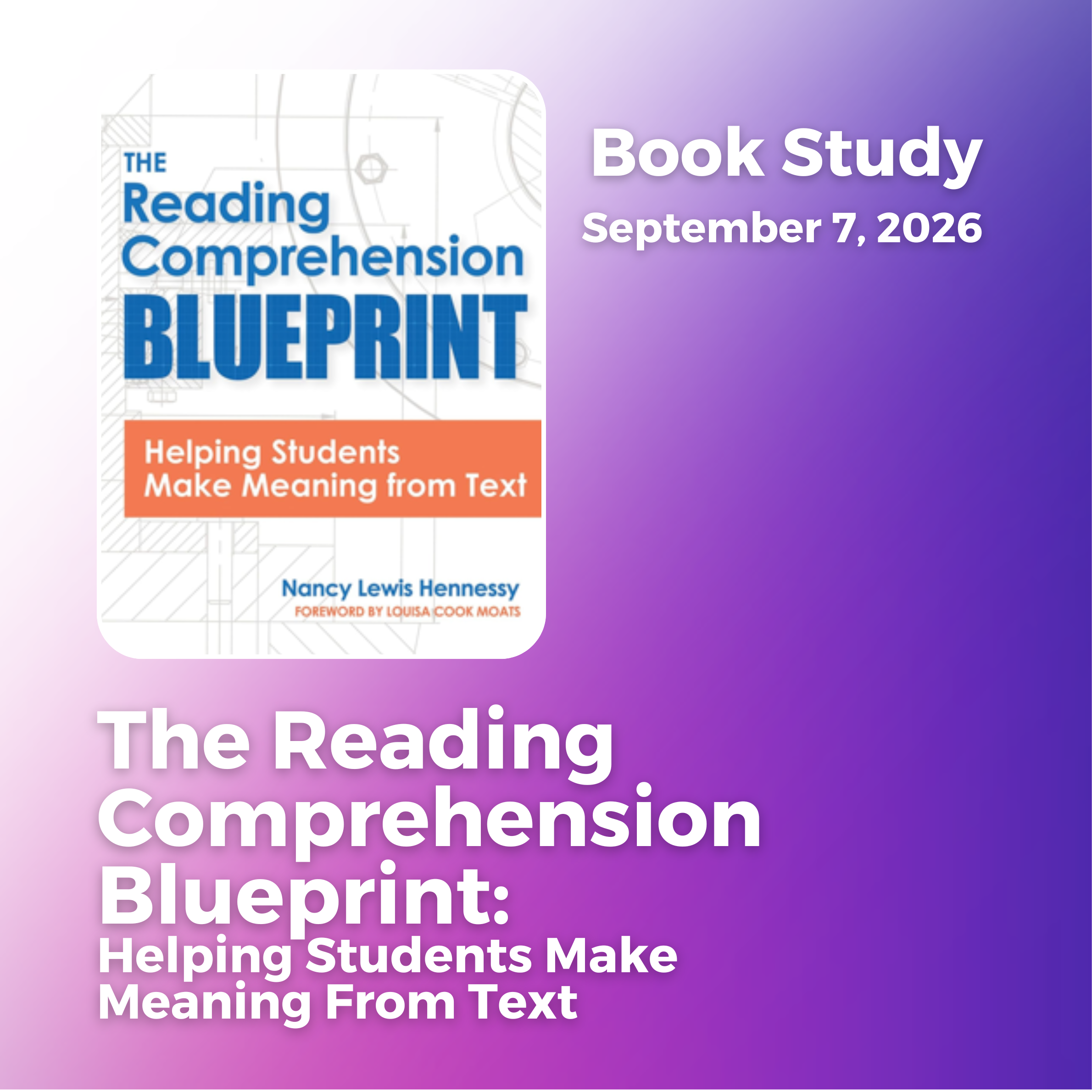 Reading Comprehension Blueprint Activity Book: Helping Students Make Meaning from Text