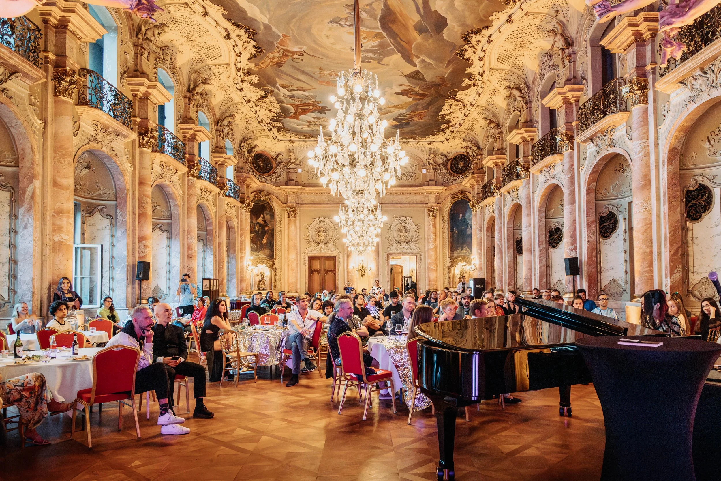 Festival in a German castle