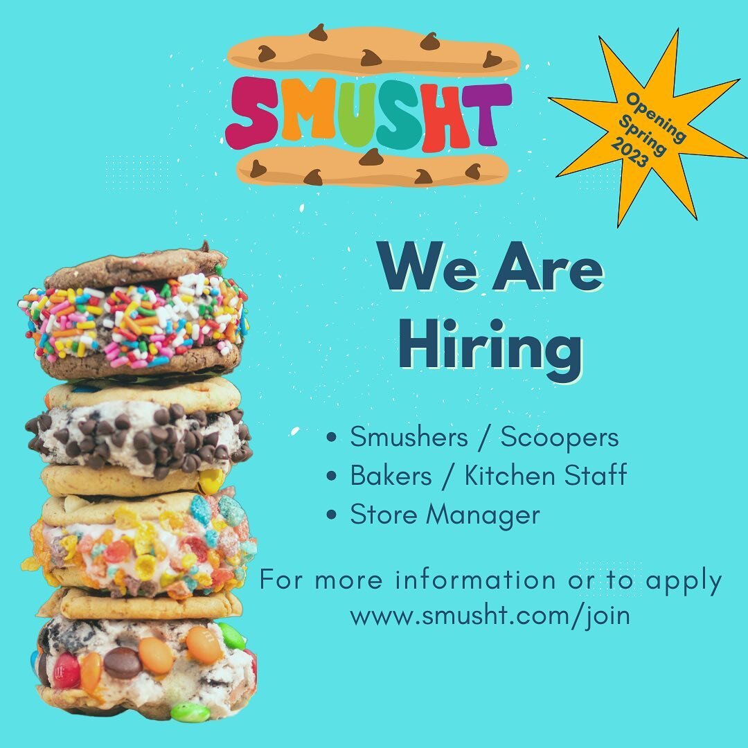 Happy New Year Everyone! As we are inching towards the finish line it&rsquo;s time to put together our staff.  We are hoping to start training in February and open in March. We can&rsquo;t wait to begin this next chapter, who wants to join us for the