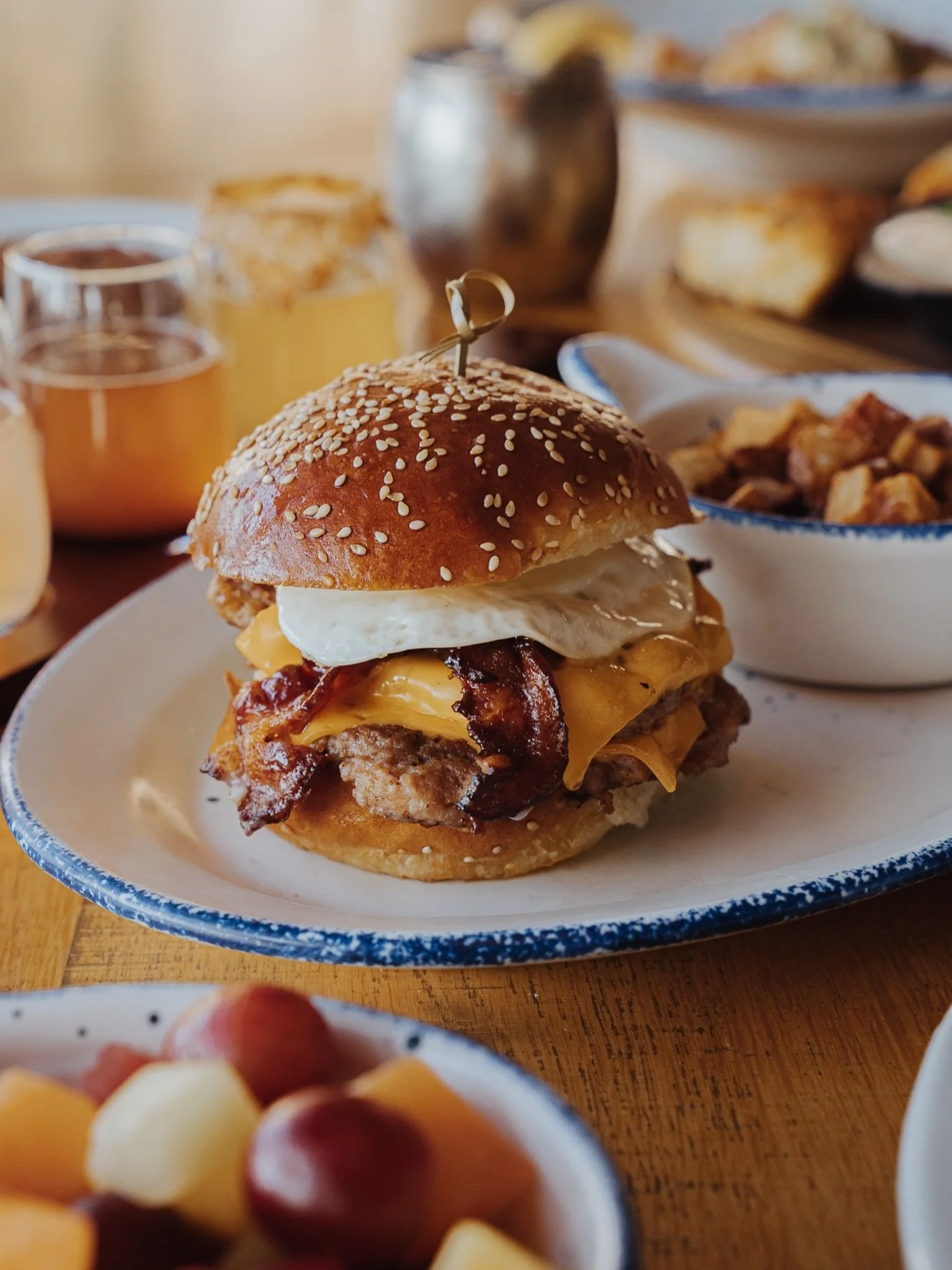 That Sunday cure. 
Brunch til 3pm.