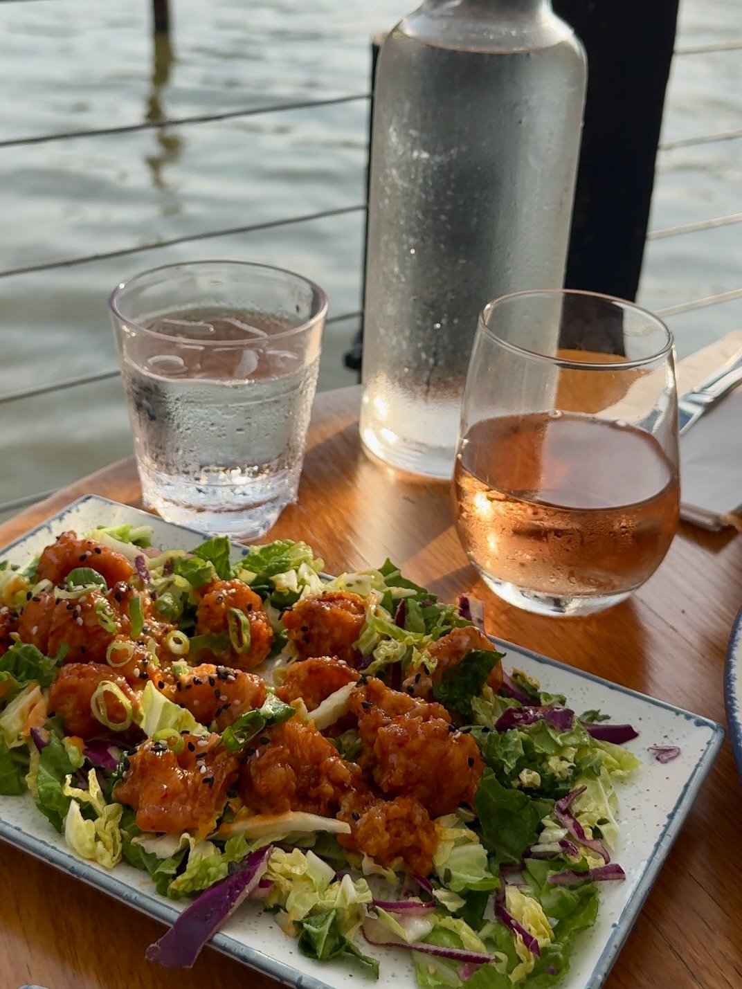 weekend agenda: eat well, drink something cold, stay awhile.
