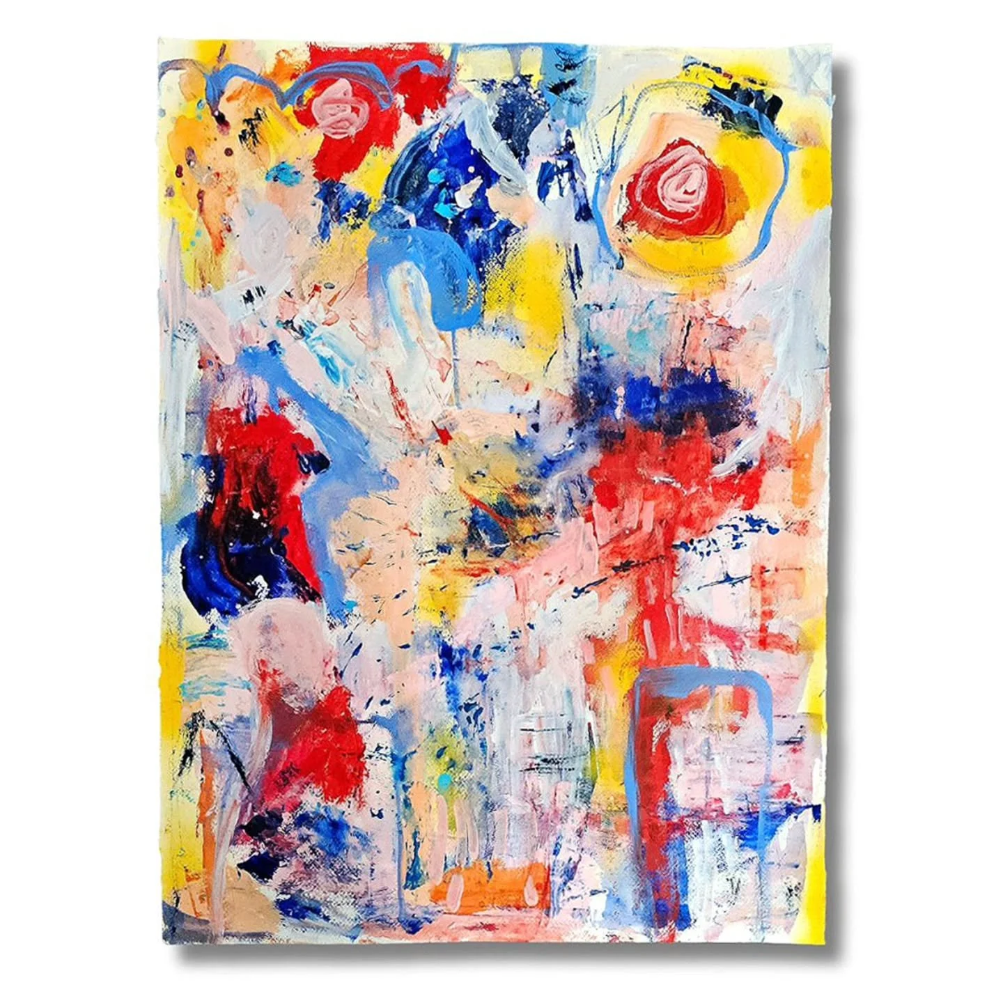 FROLICKING FOLLIES

30" x 22" - Acrylic Painting on Paper

I wanted to invoke the spirit of PLAY and I tend to enjoy PRIMARY colors a lot - some artists that come to mind from the past are MIRO/CALDER/MODRIAN -&nbsp;

There is a video float