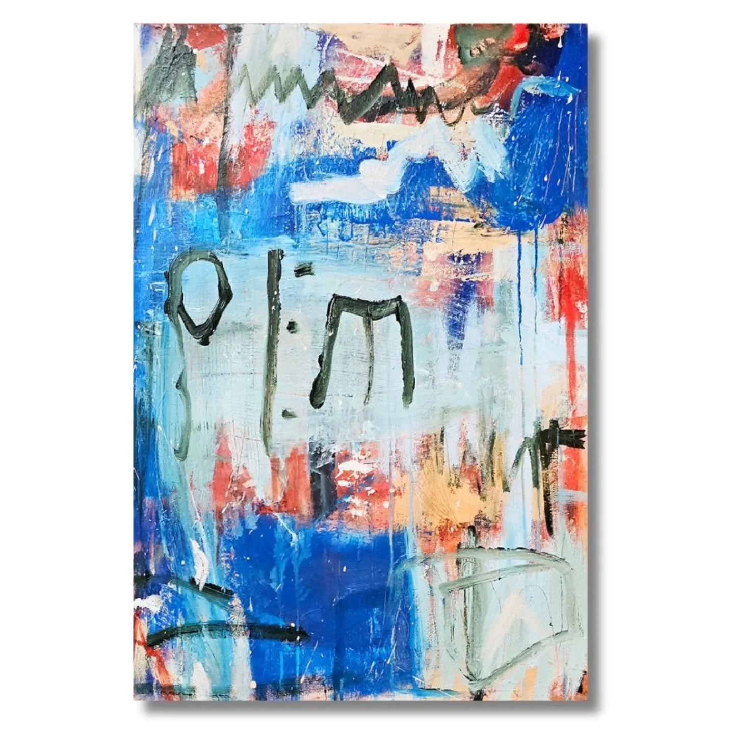 INTO THE GREAT WIDE OPEN
36" x 24" Acrylic on Canvas 

A painting that is about letting go and in all kinds of different ways besides just making a painting.&nbsp;

I wrote this the other day about entering a moment

&nbsp;"When you cr