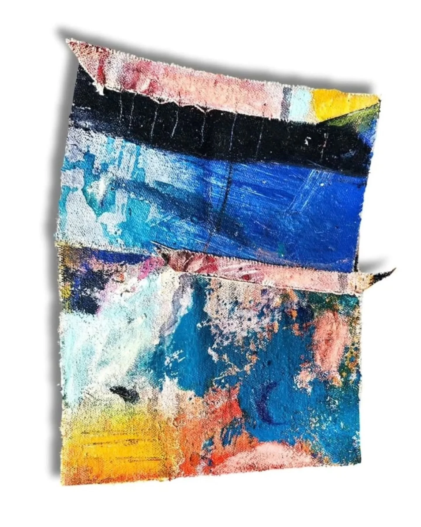 ENHEARTEN&nbsp;&ndash; 8" x 6" &ndash; Mixed Media on Assembled Raw Canvas &ndash;&nbsp;SOLD

It's always nice to wake up and discover an artwork sold while you were sleeping. I don't think I'll ever get over that feeling.

What struck me e