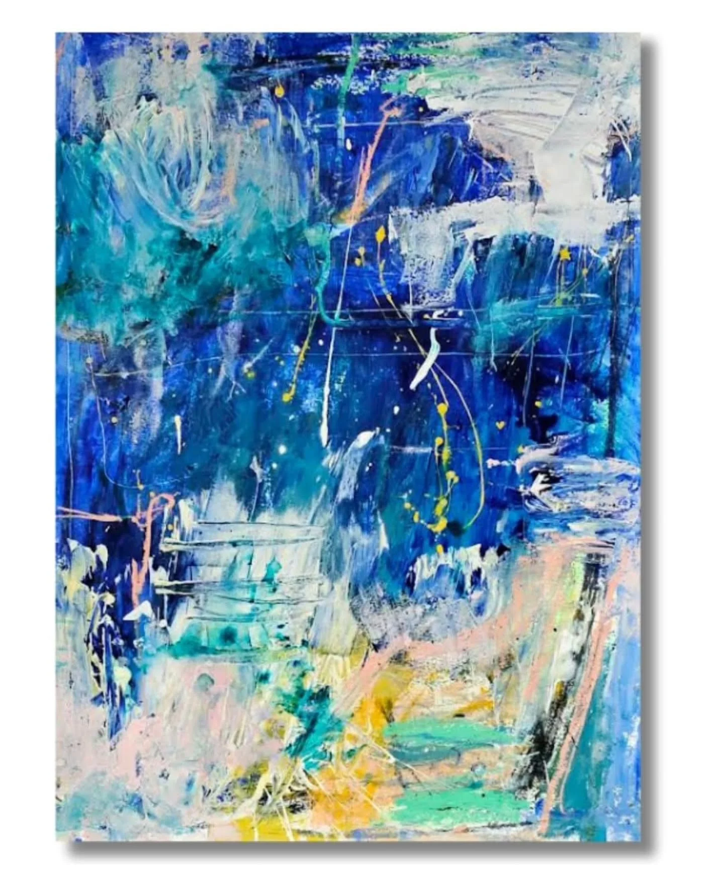 DAY DREAM BELIEVER - 24" x 18"  Mixed Media on Paper  2026

These works arrive in the in-between made while images are gathered, proposals are written, and language is asked to hold what the body already knows.

What was once abandoned and 
