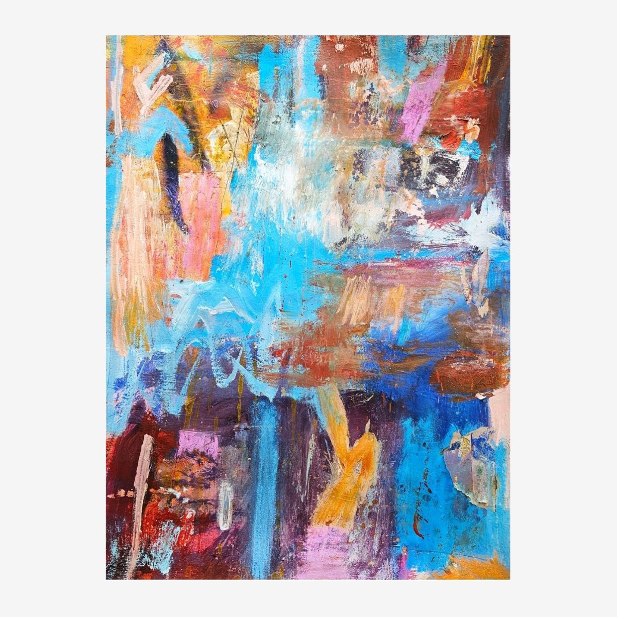RUNNING IN A DREAM - 24" x 18"
