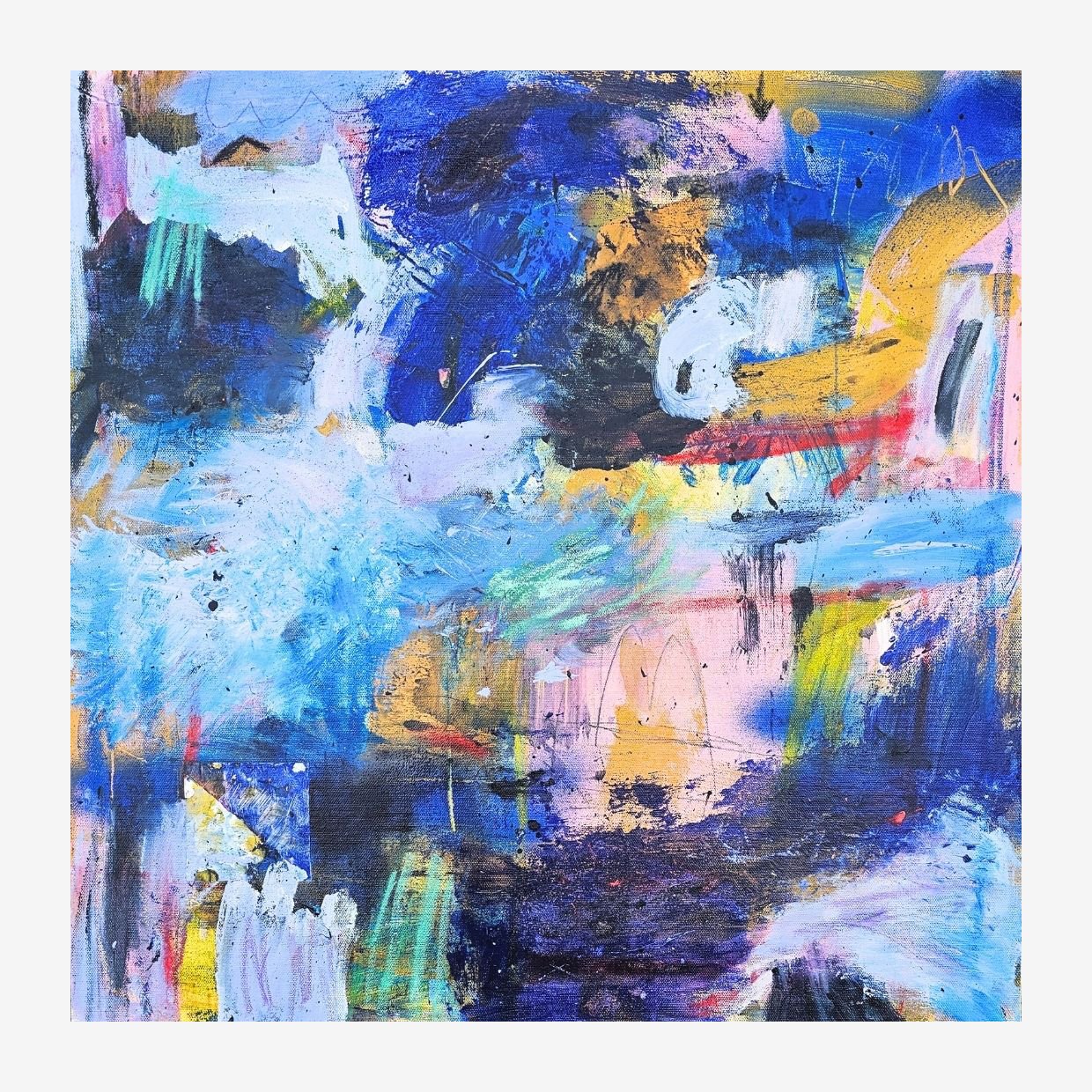 EDGE OF THE WORLD, 24" x 24"