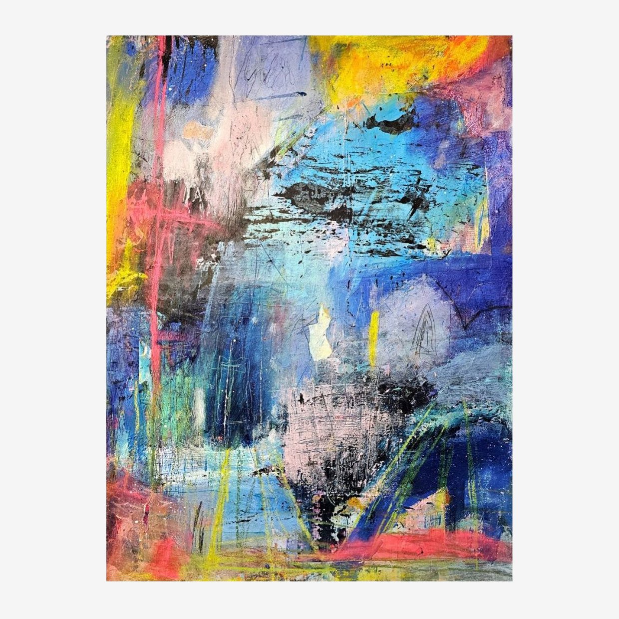 STEP INTO THE UNKNOWN - 24" x 18"