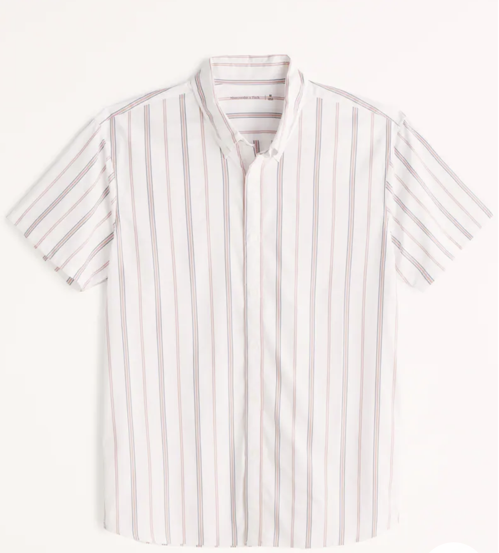 Abercrombie Performance Button-Up Shirt