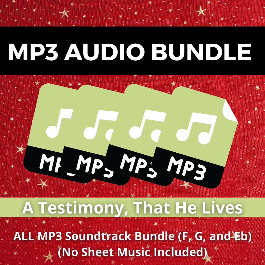 The Light of Christmas - MP3 Only Bundle - F, G, and Eb + Bonus Orchestral Track (No Sheet Music Included)