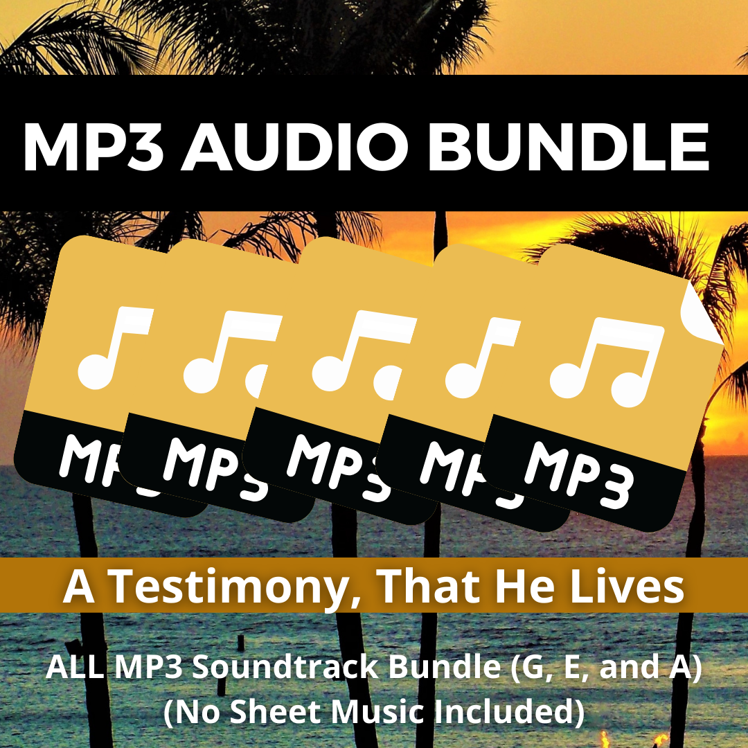 A Testimony, That He Lives - MP3 Only Bundle - G, E, and A  (No Sheet Music Included)