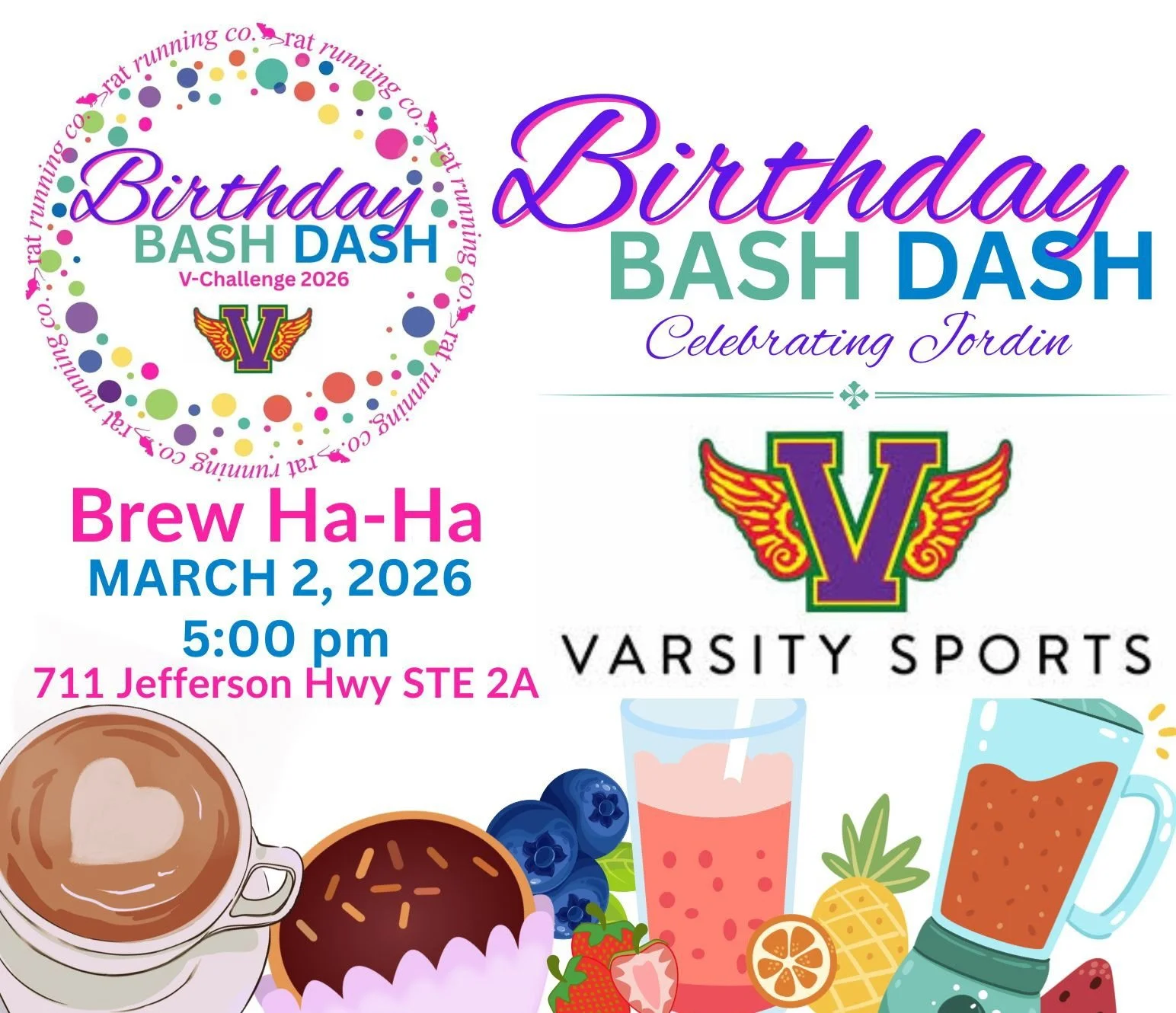 Birthday Bash Dash hosted by Laurie, Lainey and Jordin