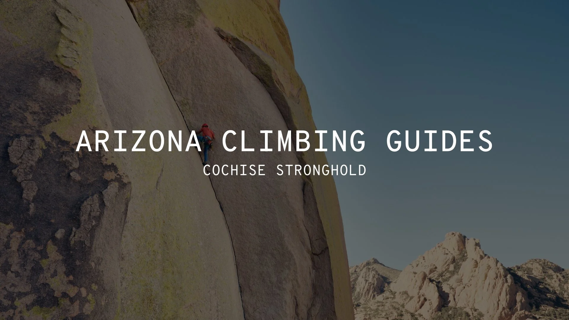 ARIZONA CLIMBING GUIDES