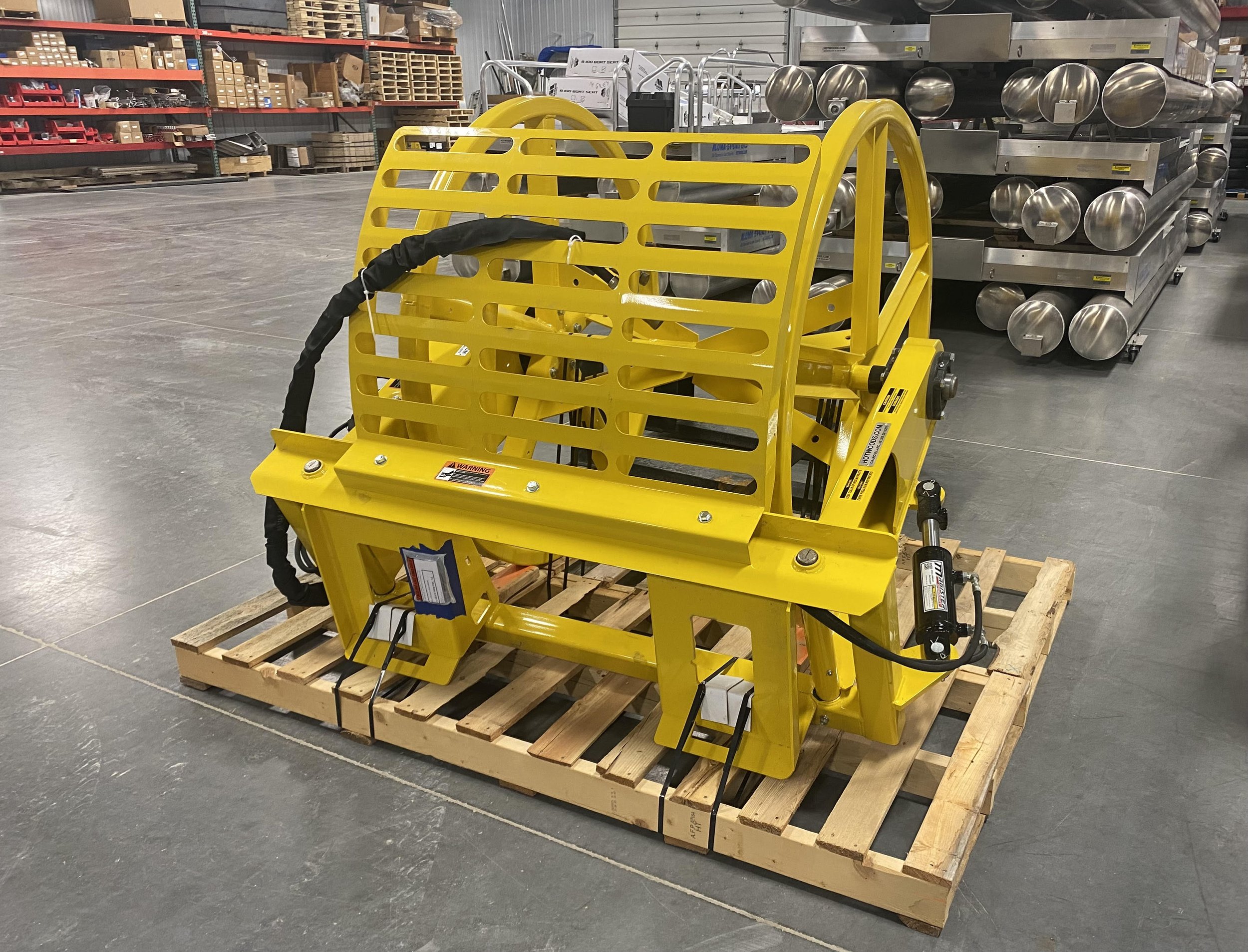 Hydraulic Wire Winder with High Tensile Reel - Tractor Mount Cat. 1, 2 —  American GrazingLands Services LLC