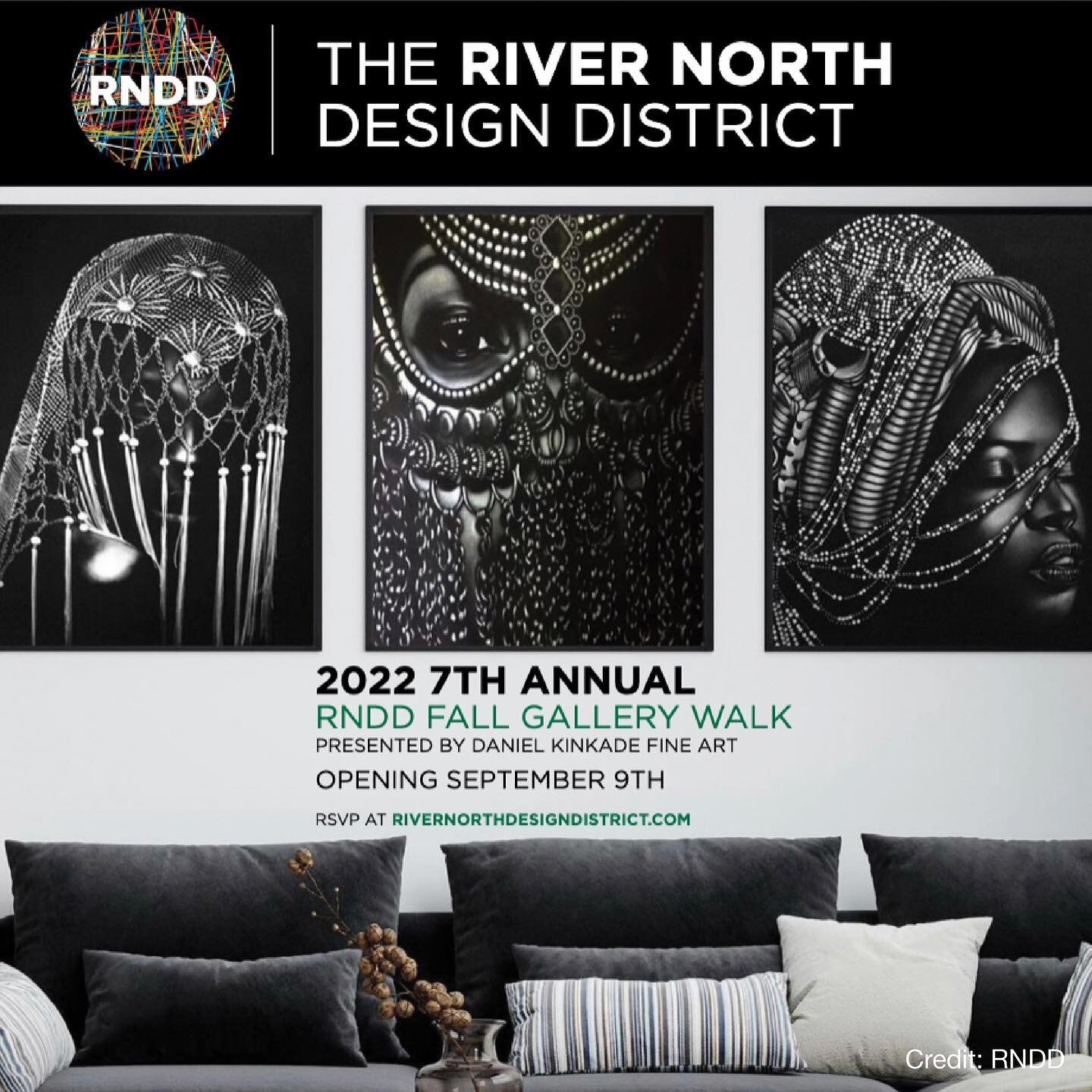 The River North Design District is having this year&rsquo;s annual River North Fall Gallery Walk tomorrow, September 9th 🗓️🎨🖼️

The walk includes approximately 22 locations with special events throughout River North, featuring 31 artists and 20 de