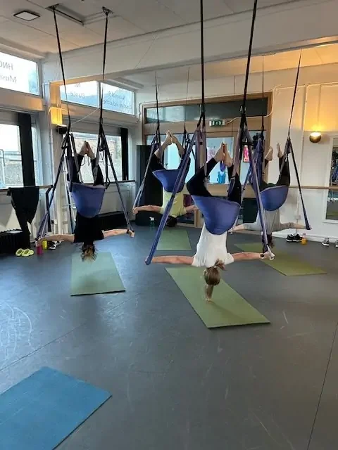 Trapeze Yoga Class