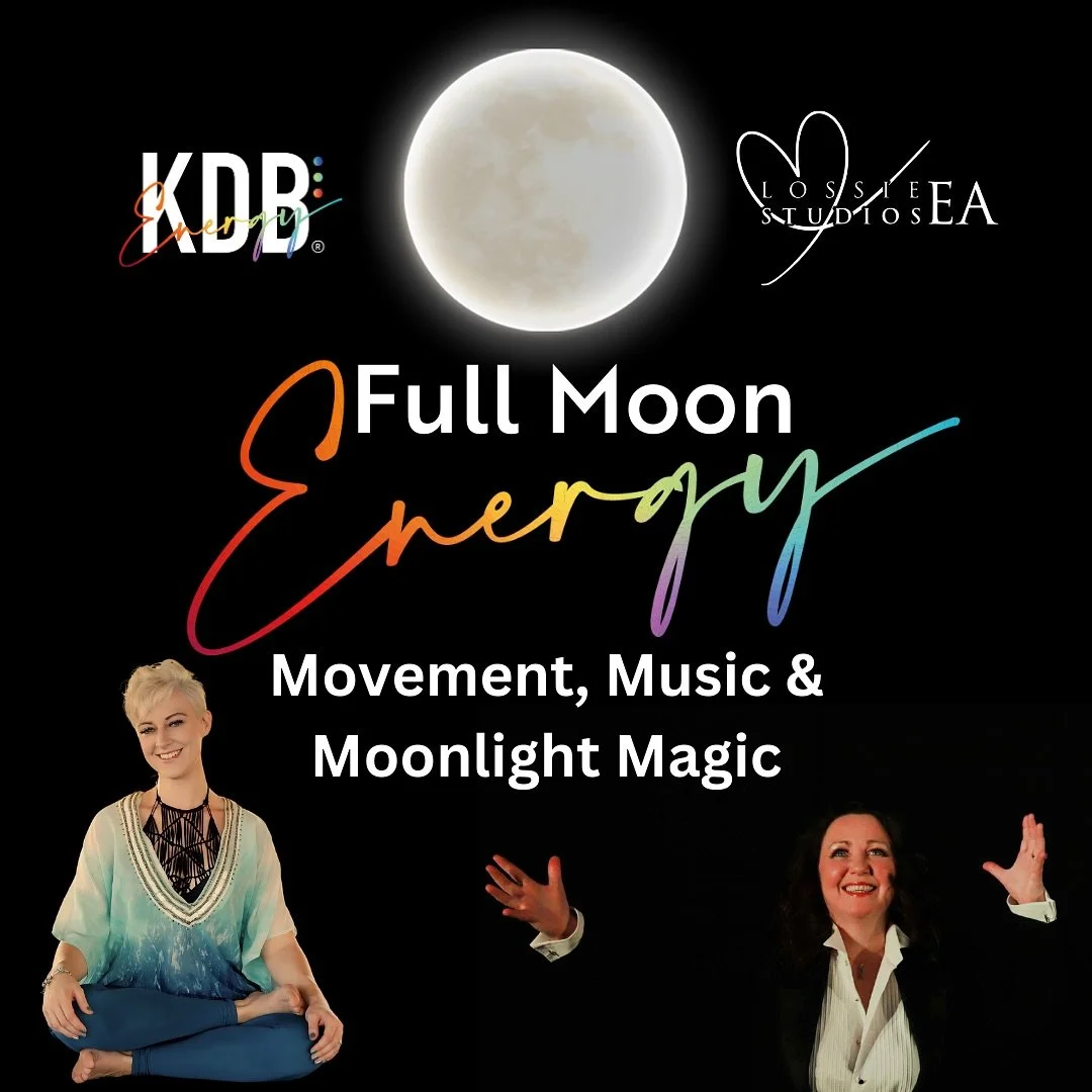 🌕✨ Movement, Music &amp; Moonlight Magic ✨🌕
A Full Moon Special with KDB Energy&reg; &amp; The Fabulous TT

Tuesday 7th October | 7:00&ndash;8:15pm
📍 Lossie Entertainment Academy Scotland
🎟️ &pound;8

An unforgettable evening of gentle yoga, jour