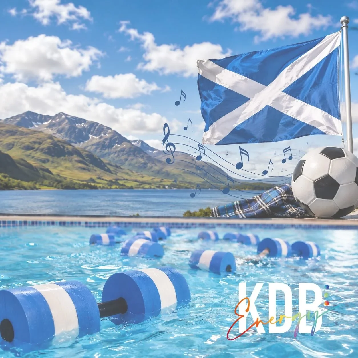 🏴󠁧󠁢󠁳󠁣󠁴󠁿 Hope you all enjoyed our Scotland-themed Aquafit class this morning! 🎶💦

No Scotland, no party! 🏴󠁧󠁢󠁳󠁣󠁴󠁿 ⚽️🎵

Love seeing everyone enjoying themselves! 😍

Thank you all for bringing the energy, smiles and laughter to the pool