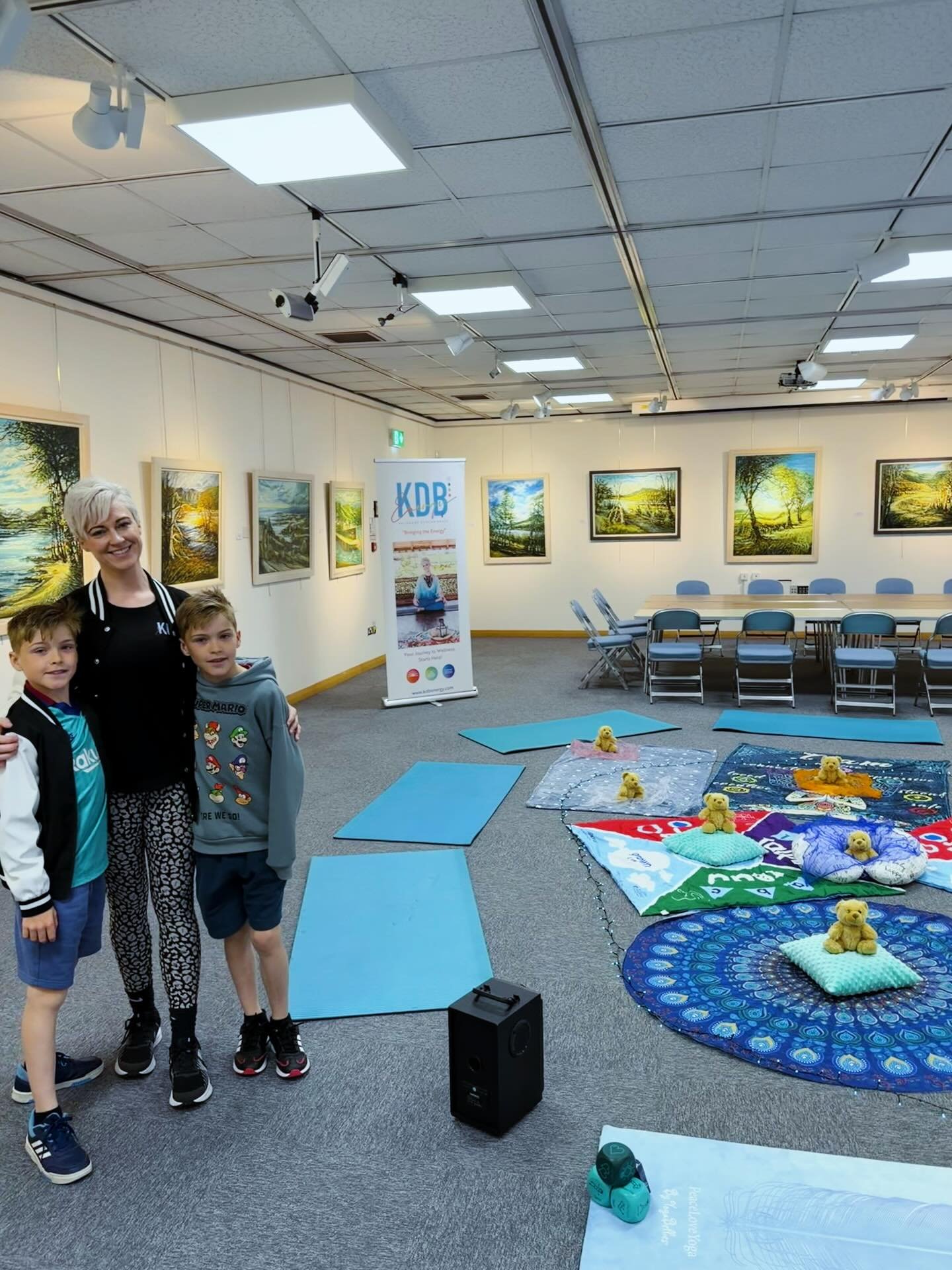 Today KDB Energy&reg; had the privilege of being invited to lead a beautiful Mum &amp; Baby Yoga + Relaxation session for LATNEM (Let&rsquo;s All Talk North East Mums) at the lovely gallery space within Elgin Library 🩵✨

LATNEM provide vital peer su