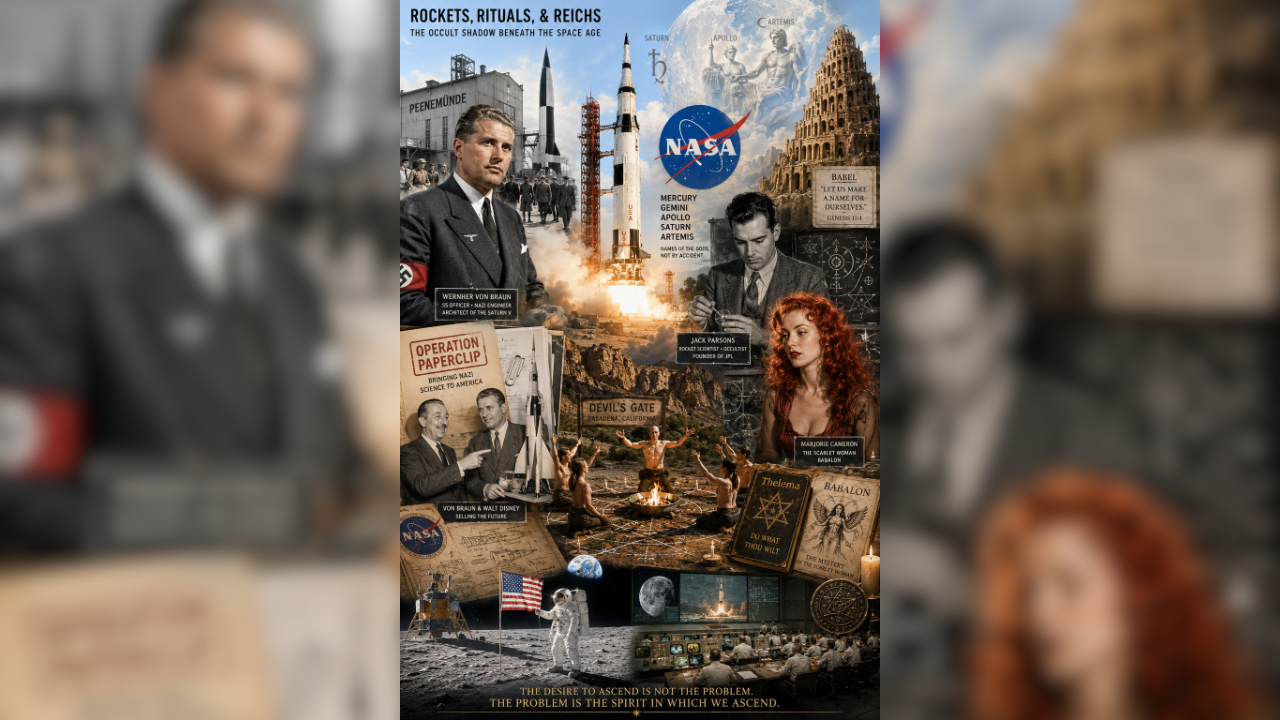 Rockets, Rituals, and Reichs: The Occult Shadow Beneath the Space Age