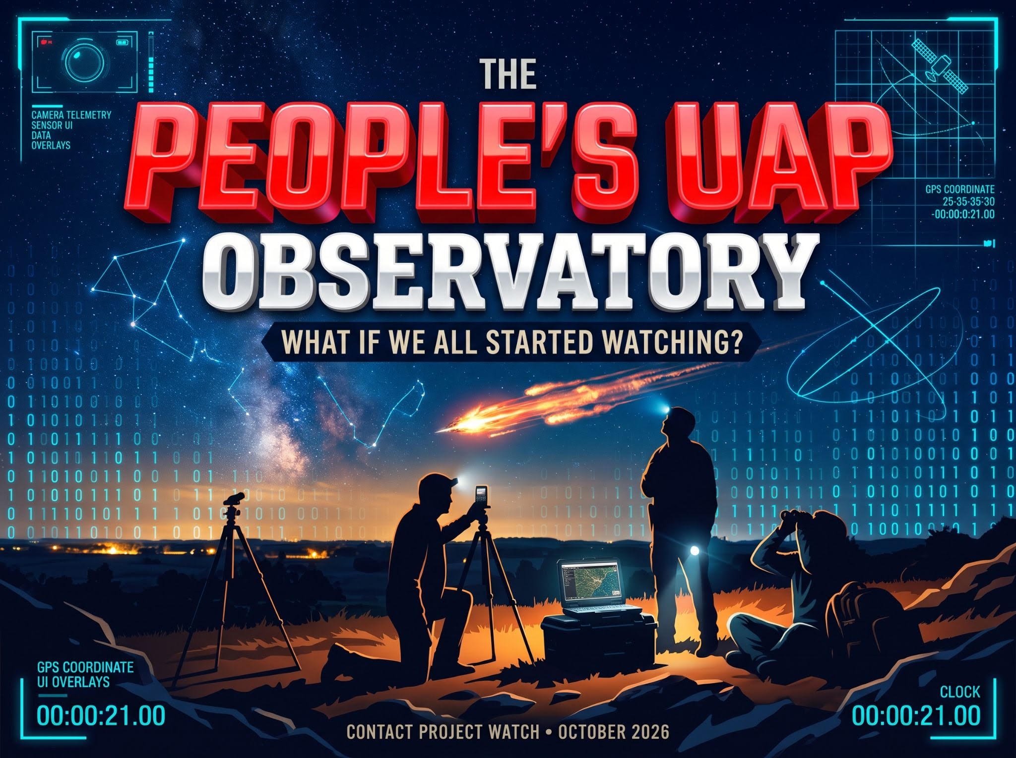 The People’s UAP Observatory: What If We All Started Watching?