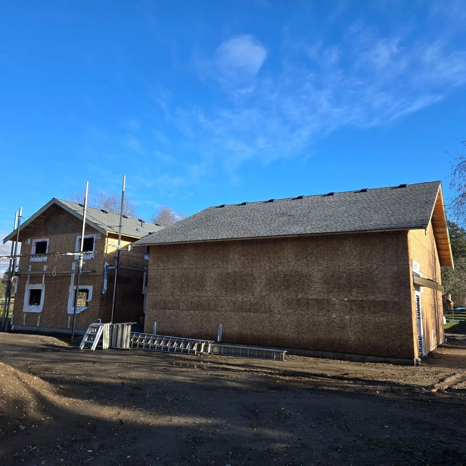 New construction roofing project completed by Top Notch Roofing in Chilliwack, BC