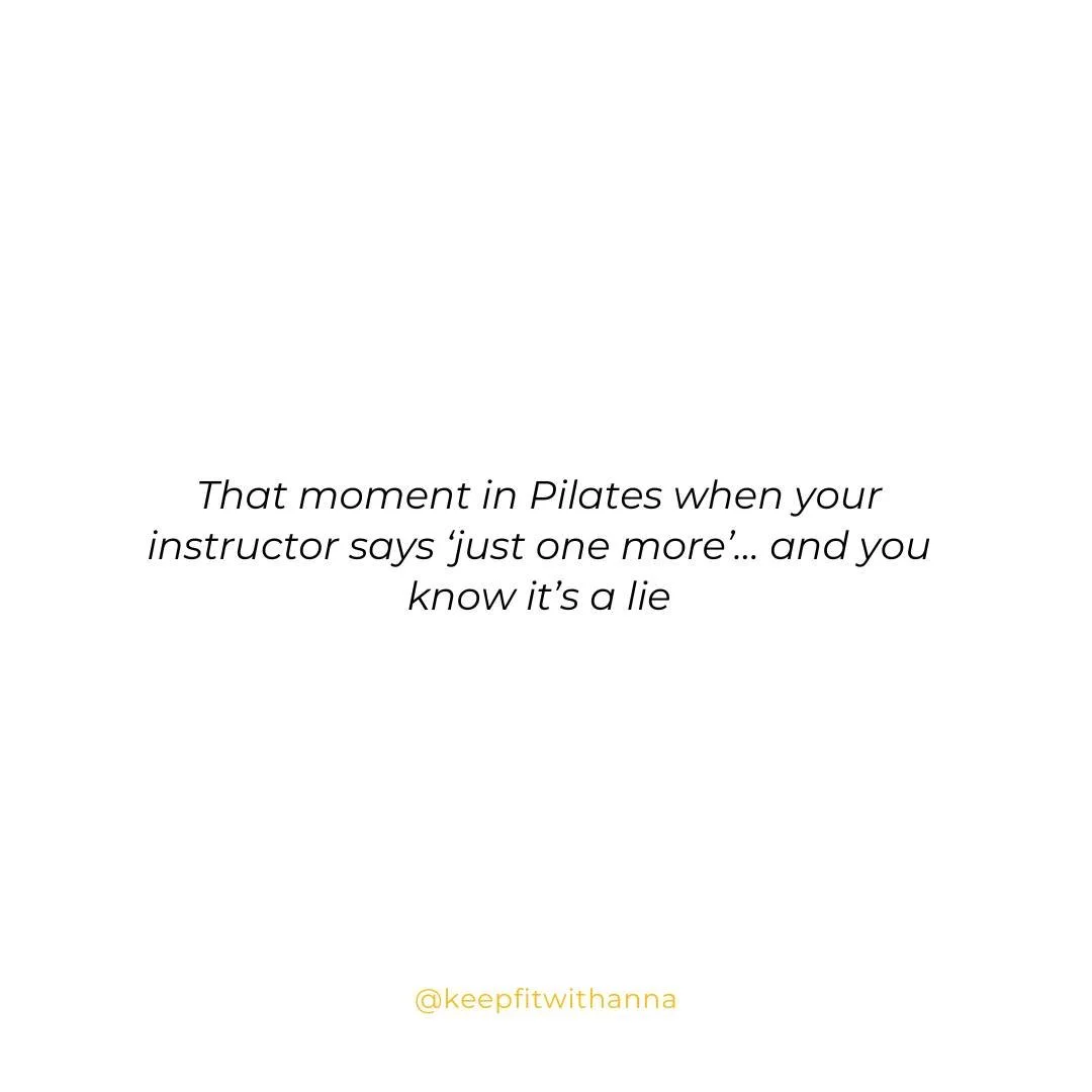 Because in Pilates, 'just one more' is never just one more. 😂💀 But those extra reps? Totally worth it when you feel stronger, taller, and a little bit unstoppable. 💪✨⁠
⁠
Tag your Pilates buddy who knows the struggle (and the burn) is real! 🔥⁠
⁠
⁠