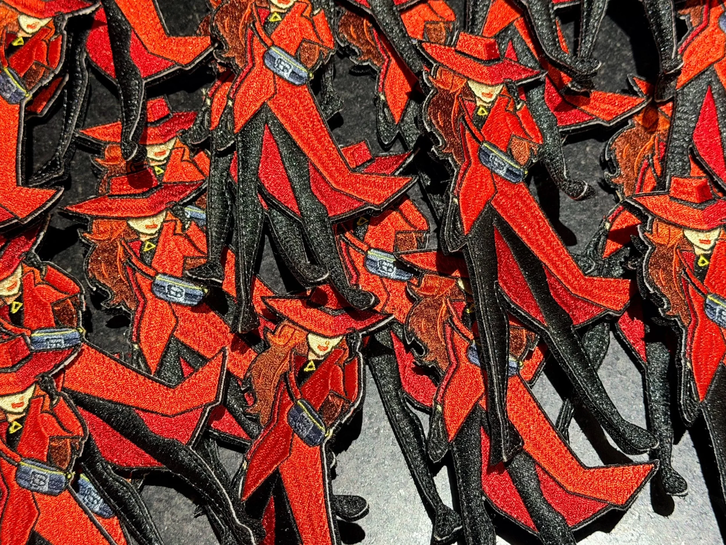 Character #6 Embroidery Patch