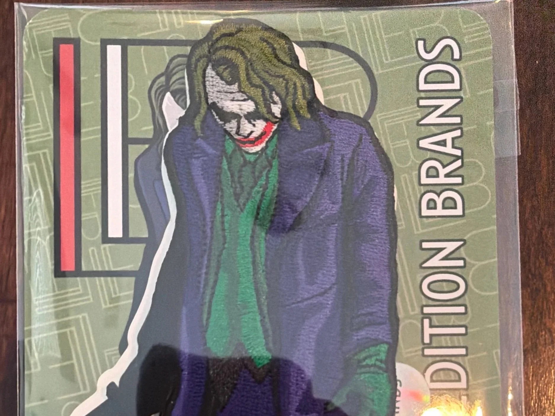 Character #10 Embroidery Patch